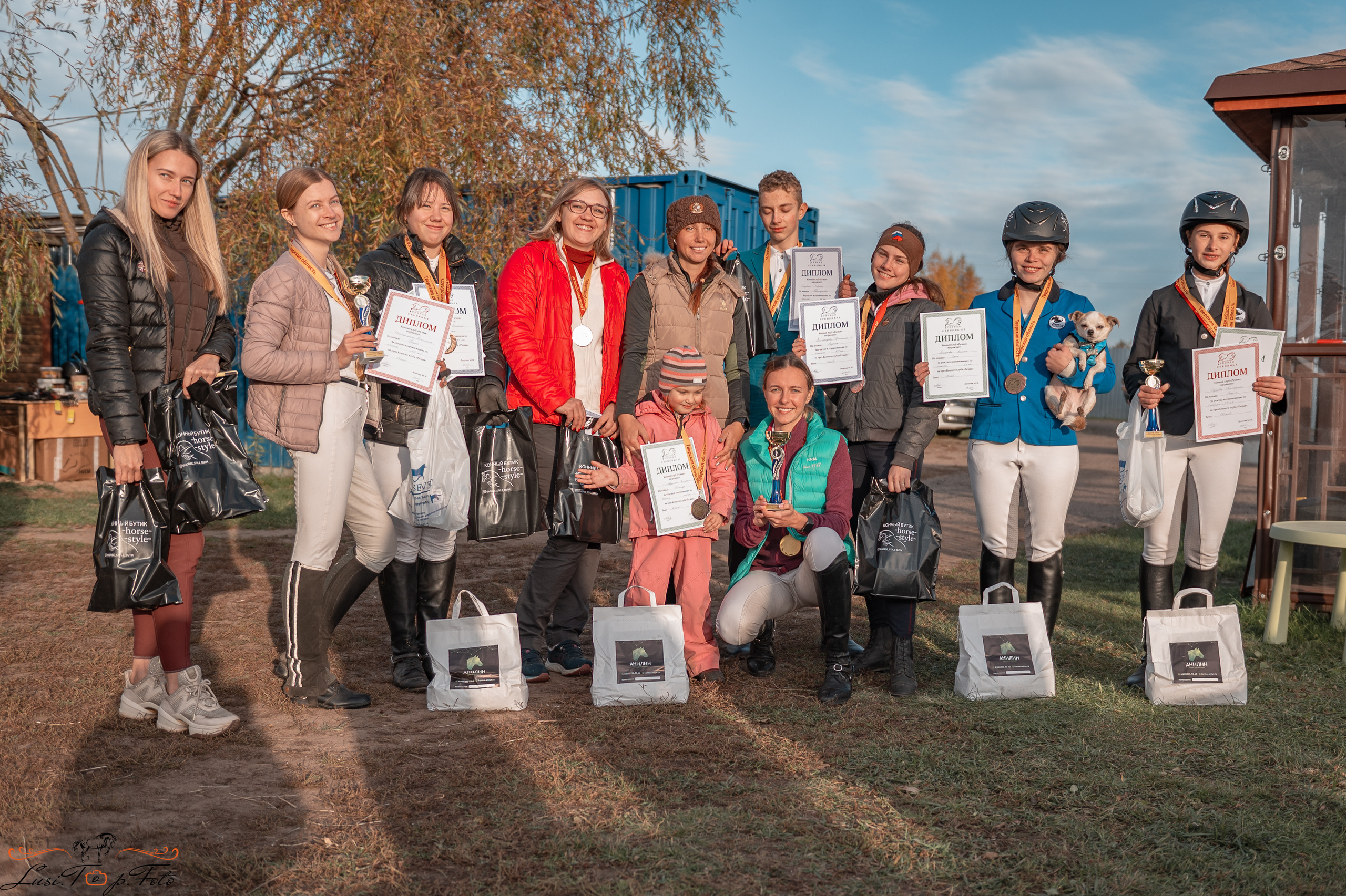 Открытая тренировка КК «Резвая». Конный и фотограф с животными в Твери Топталова Люся