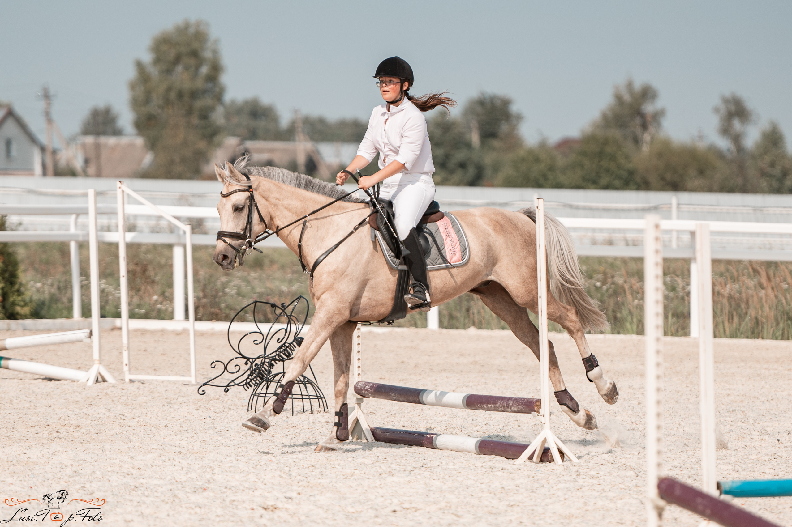 Открытая тренировка по конкуру в КК Equipark. Конный и фотограф с животными в Твери Топталова Люся