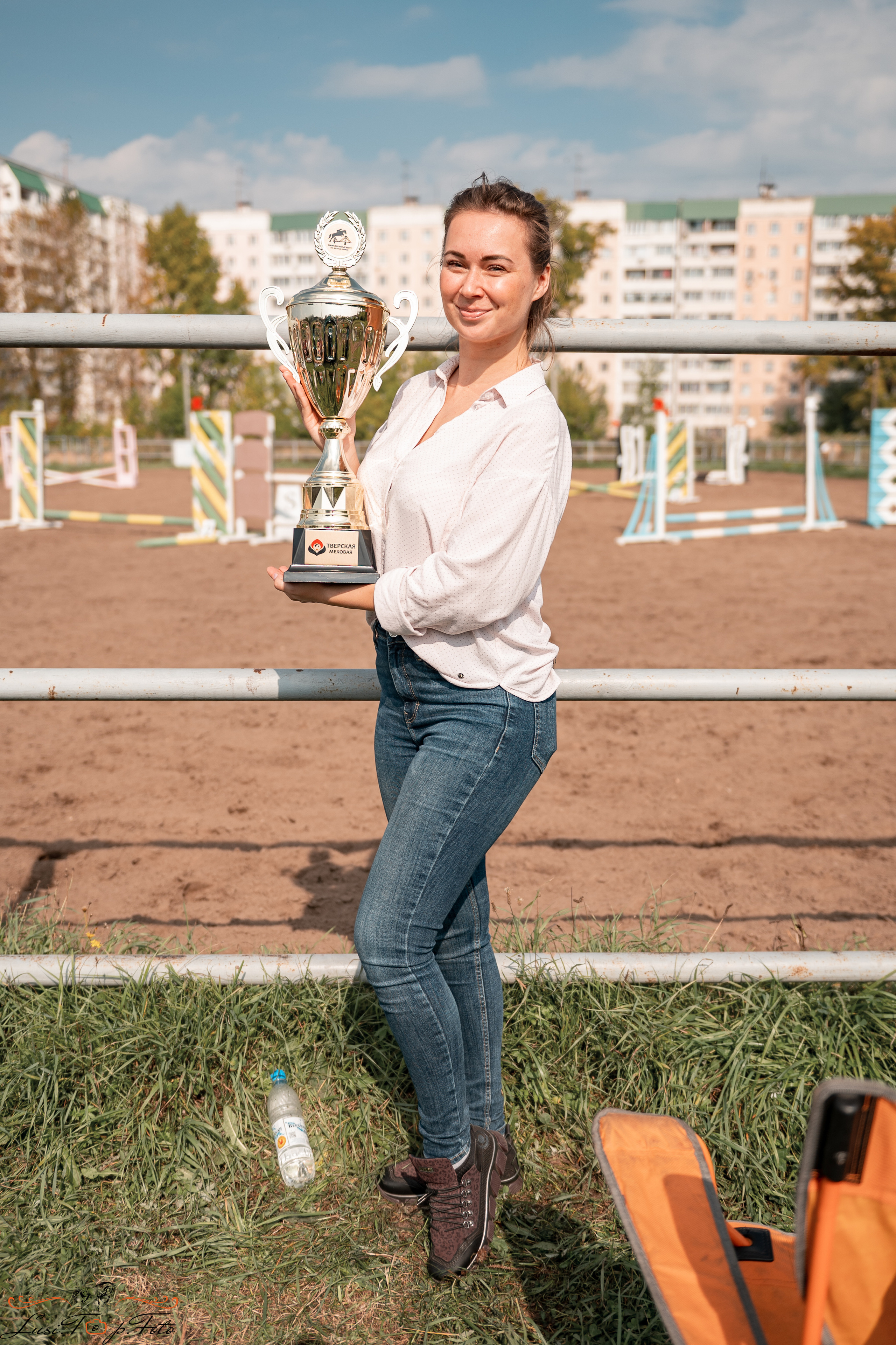 Турнир по выездке и конкуру памяти Н. Ю. Серовой (второй день — конкур). Конный и фотограф с животными в Твери Топталова Люся