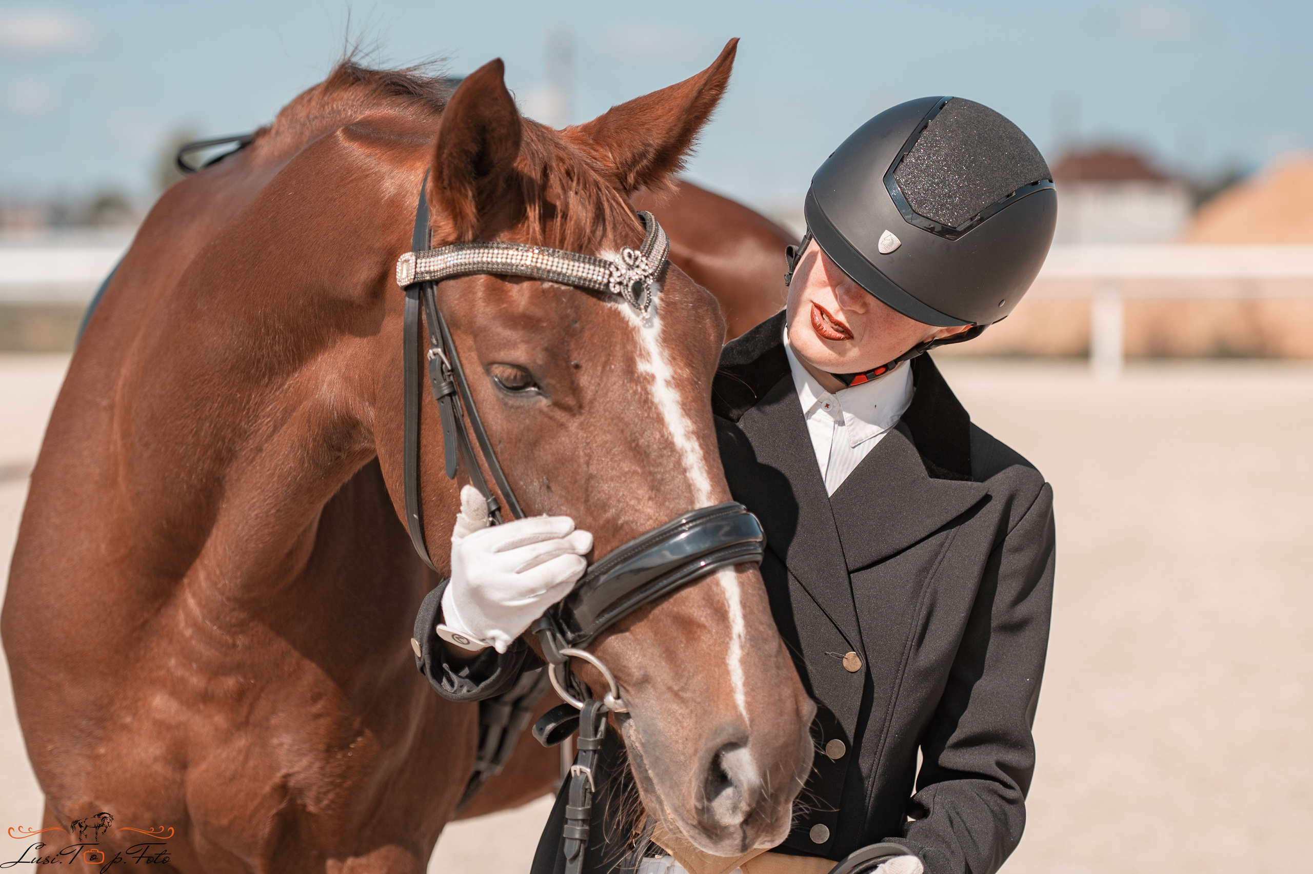 Открытая тренировка по выездке в КК Equipark. Конный и фотограф с животными в Твери Топталова Люся