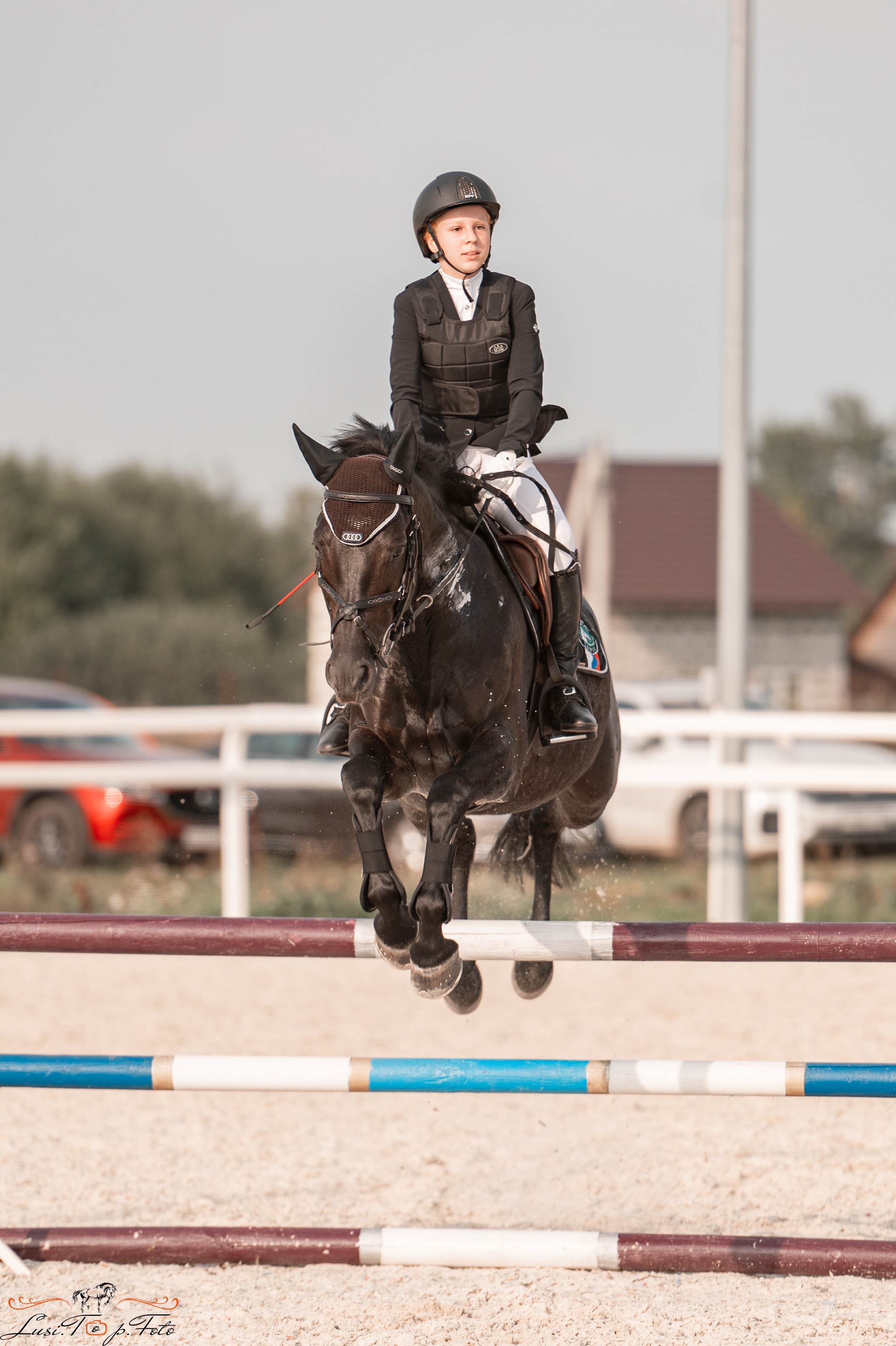 Открытая тренировка по конкуру в КК Equipark. Конный и фотограф с животными в Твери Топталова Люся