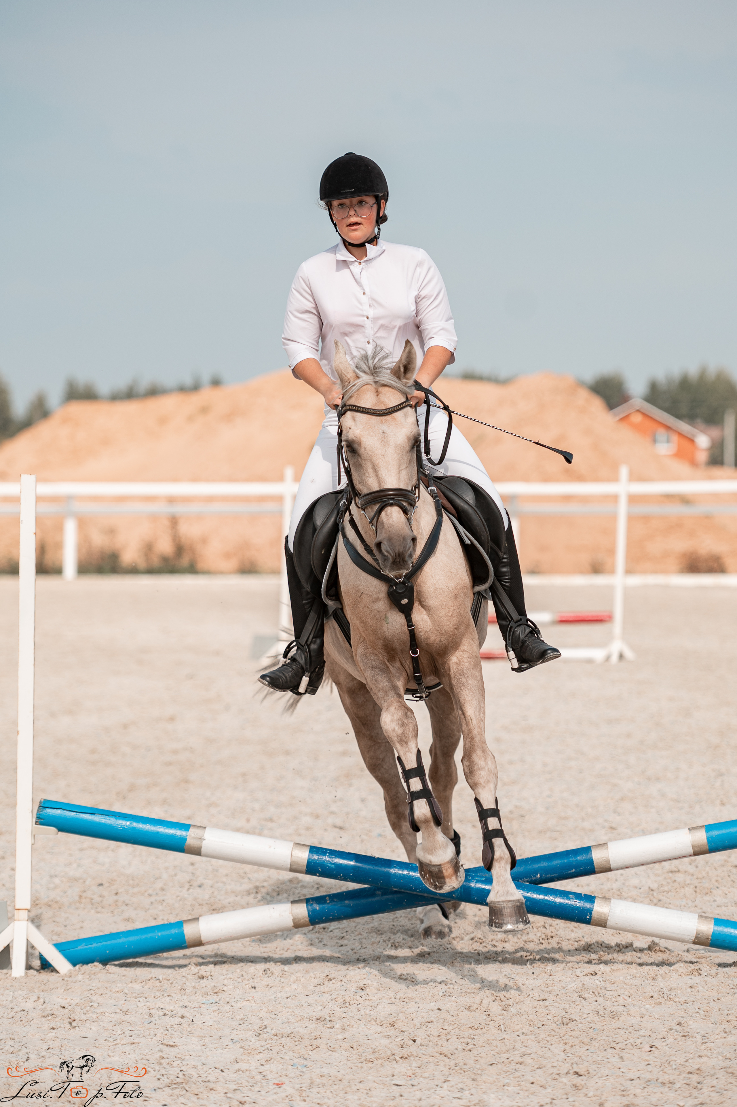 Открытая тренировка по конкуру в КК Equipark. Конный и фотограф с животными в Твери Топталова Люся