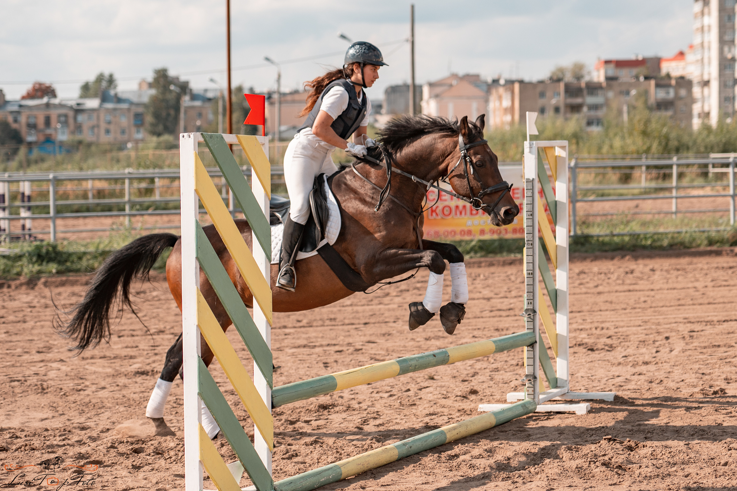 Турнир по выездке и конкуру памяти Н. Ю. Серовой (второй день — конкур). Конный и фотограф с животными в Твери Топталова Люся
