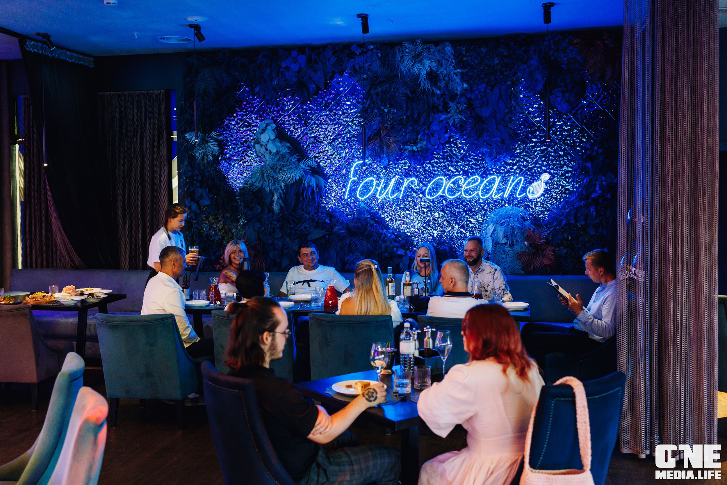 Фоторепортаж из ресторана Океан. One Media Life: фоторепортажи, фотоотчеты с мероприятий и заведений