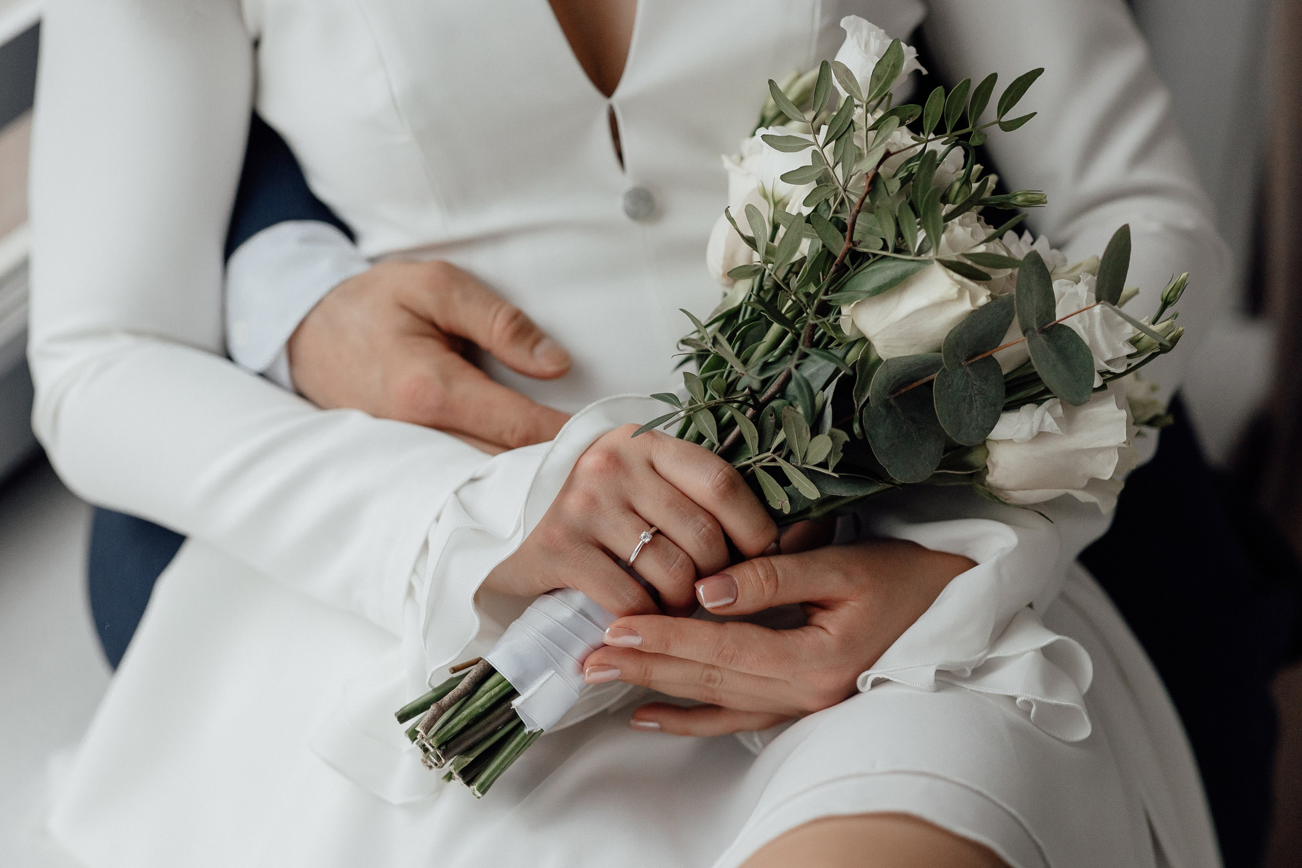 Свадебная фотосессия в студии в Москве