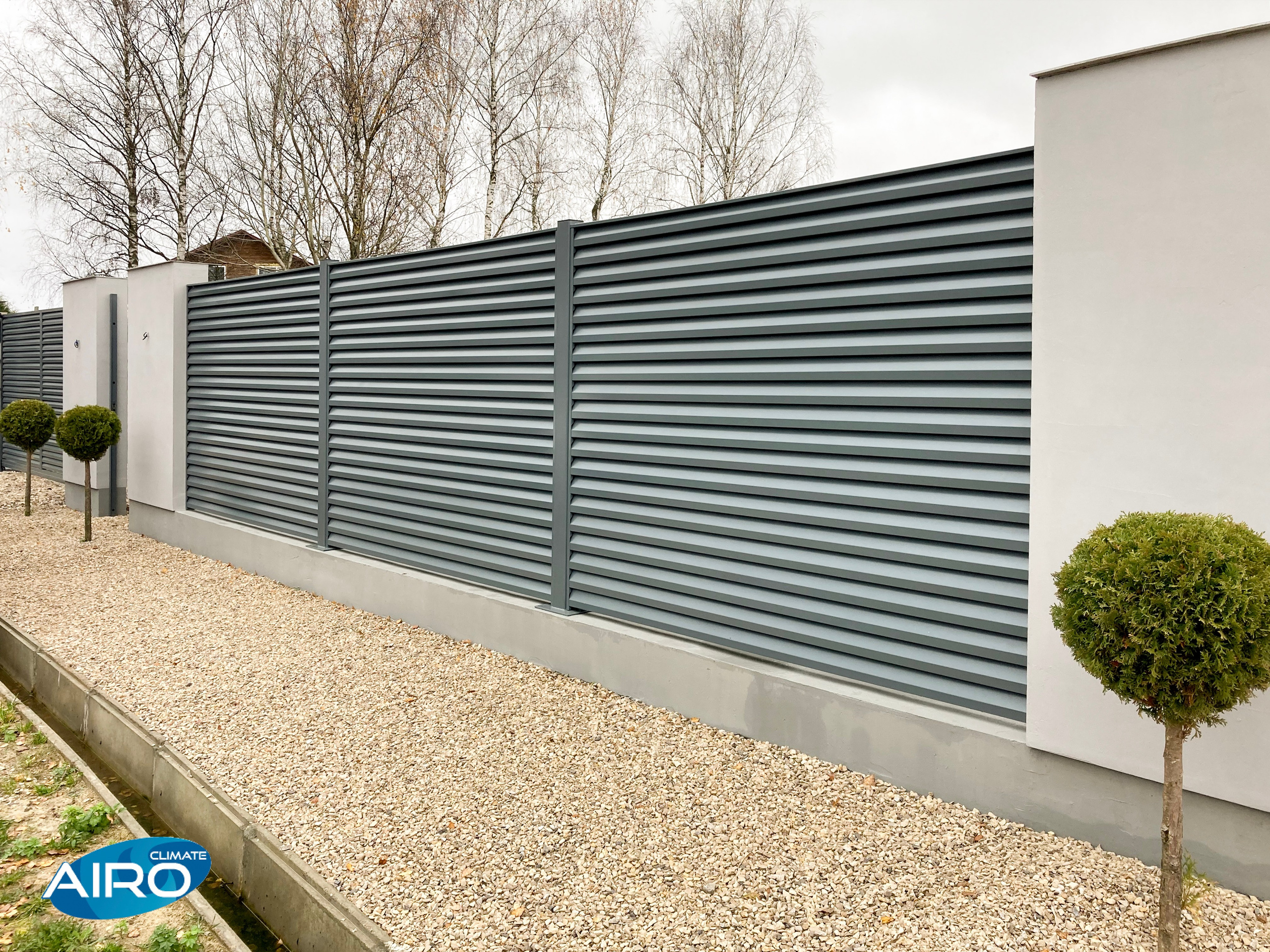 AIRO-HV. Заборы-жалюзи. Производство и монтаж