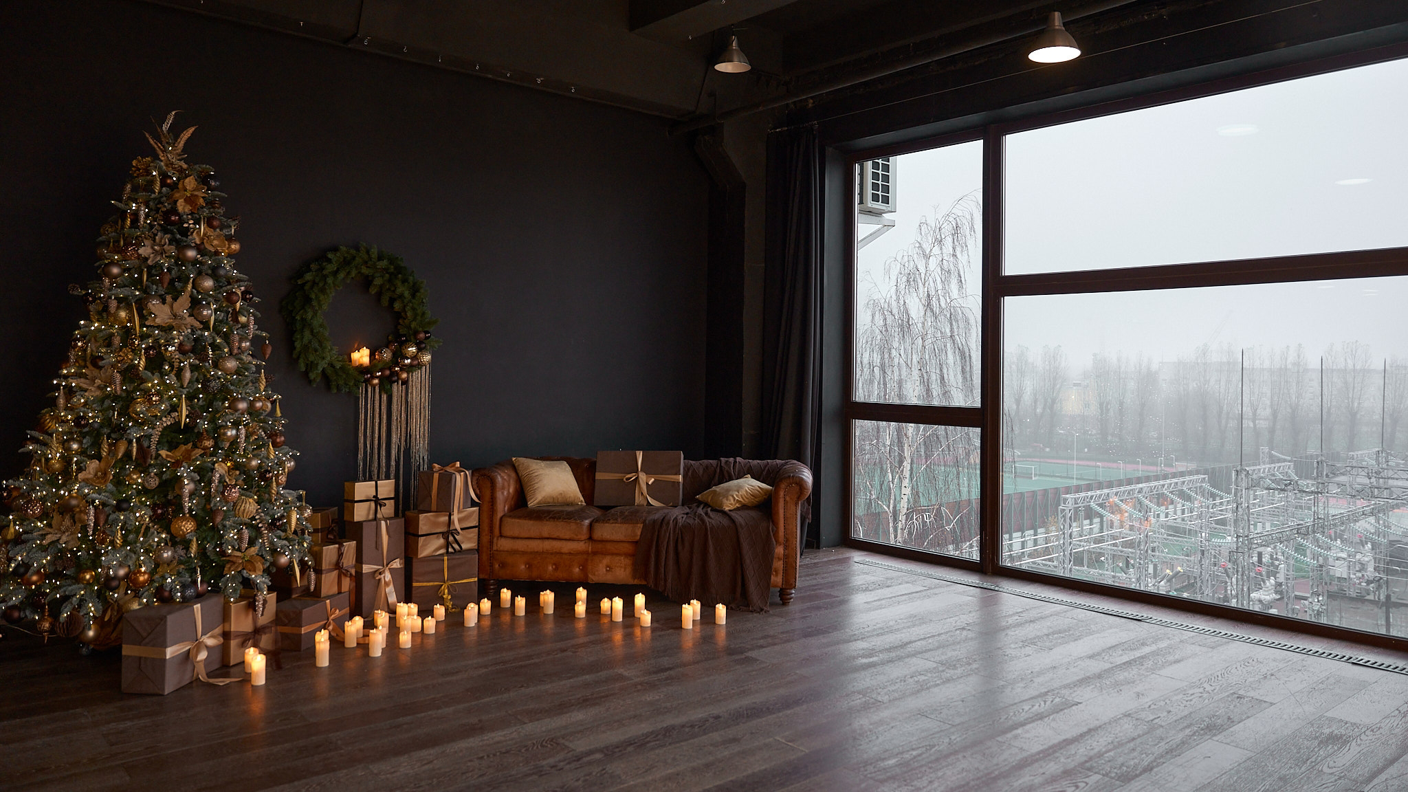 Новогодние студии, Новогодние залы для фотосессии в Санкт-Петербурге. Новогодние семейные фотосессии в СПб. Женский фотограф Санкт-Петербург Александра Колий