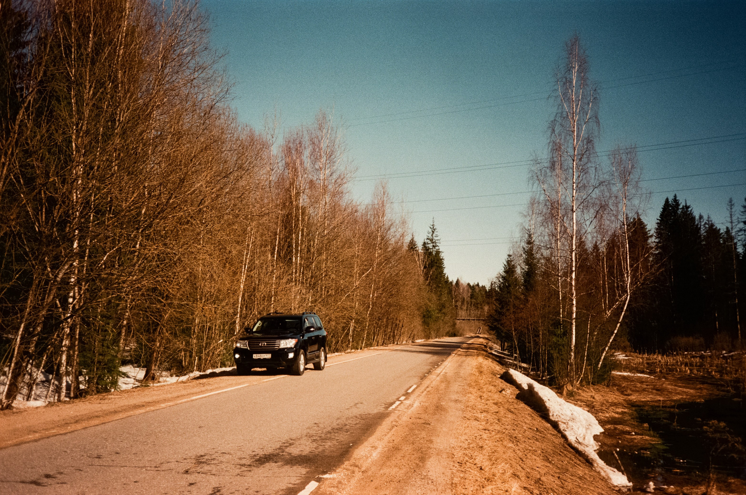 Ricoh FF-300D / Fujifilm X-tra 400 (просрочка) / Лукино март 2024 г