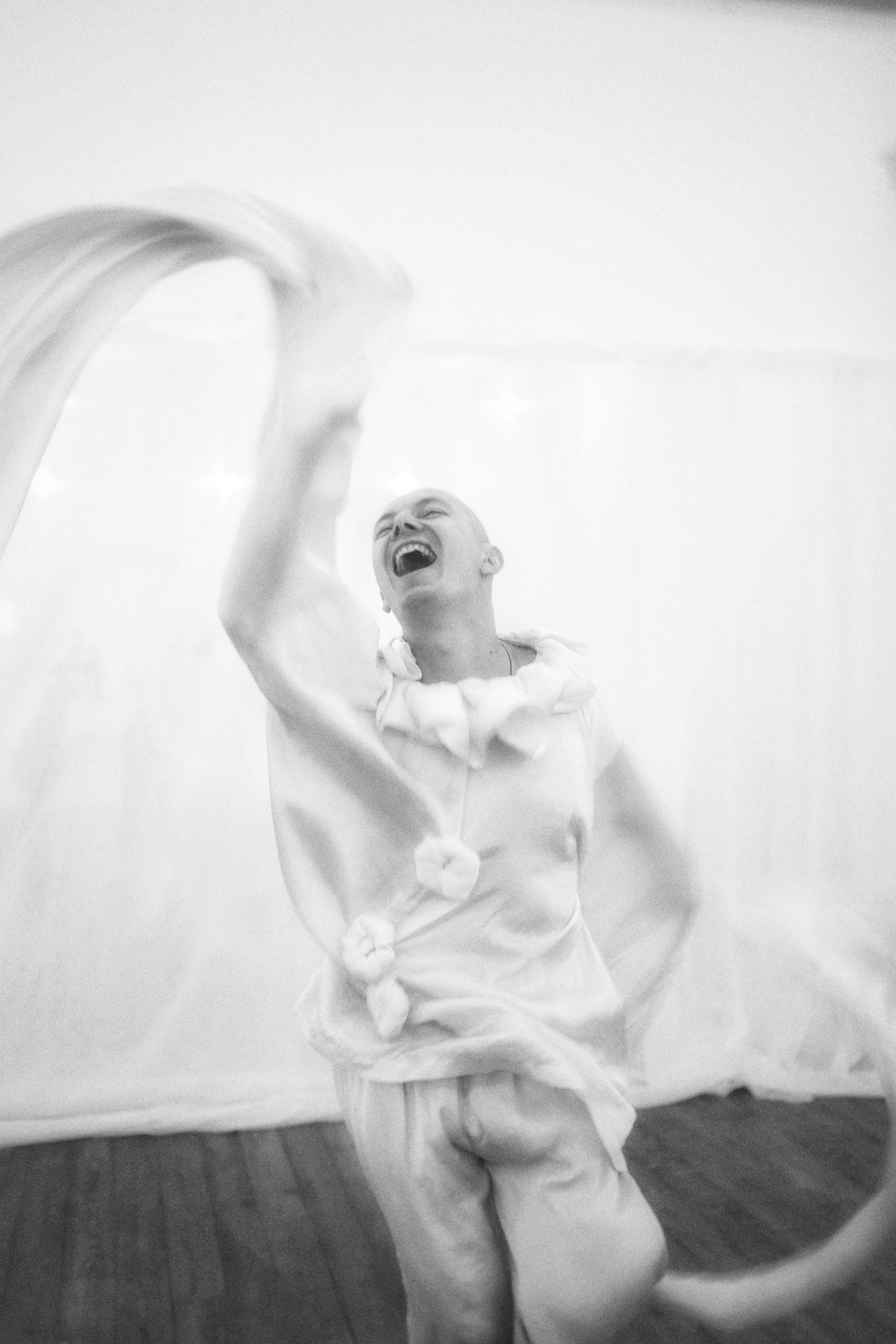 Pavel Alekhin, Clown-mime / Saint-Petersburg 2024. POLINA MÔMOT