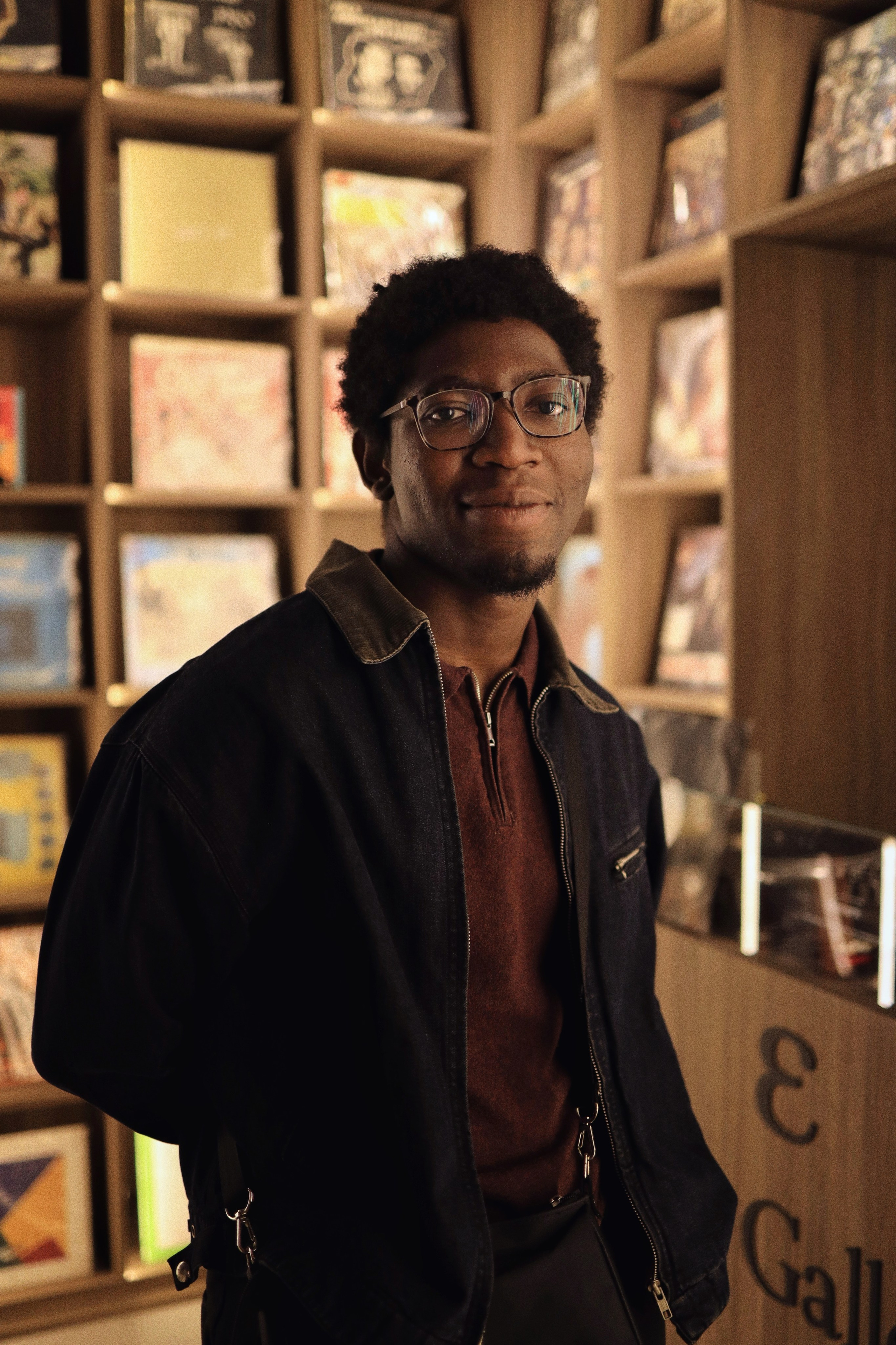 Fawaz Abdulazeez, Library co-founder / Dubai 2024. POLINA MÔMOT