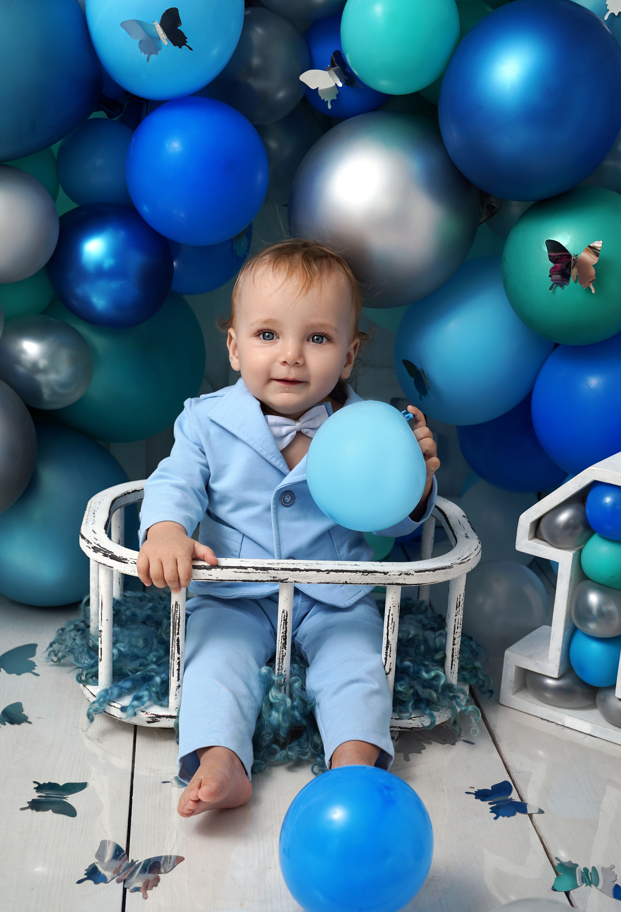 Фотосессия ГОДОВАСИЕ. Фотограф новорожденных, детей до года и беременных в Симферополе