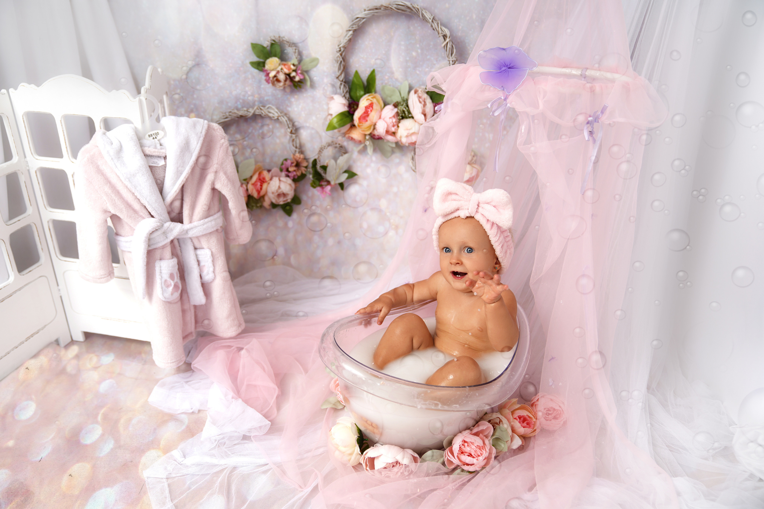 Фотосессия ГОДОВАСИЕ. Фотограф новорожденных, детей до года и беременных в Симферополе