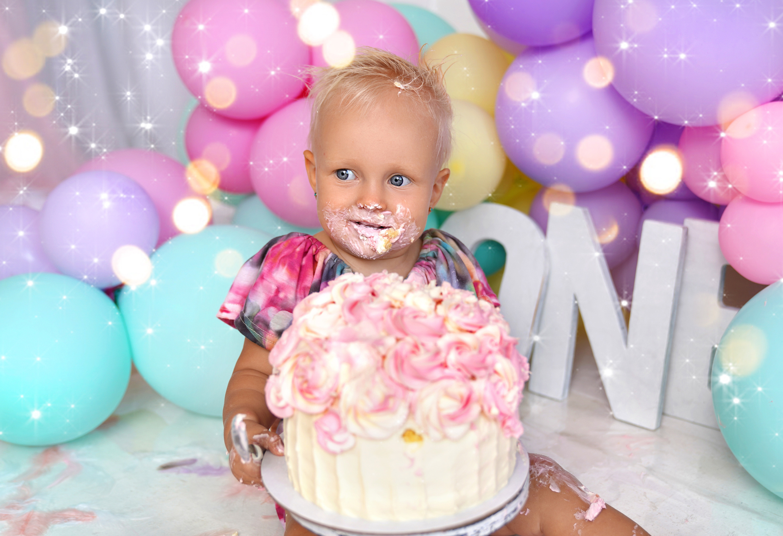 Фотосессия ГОДОВАСИЕ. Фотограф новорожденных, детей до года и беременных в Симферополе