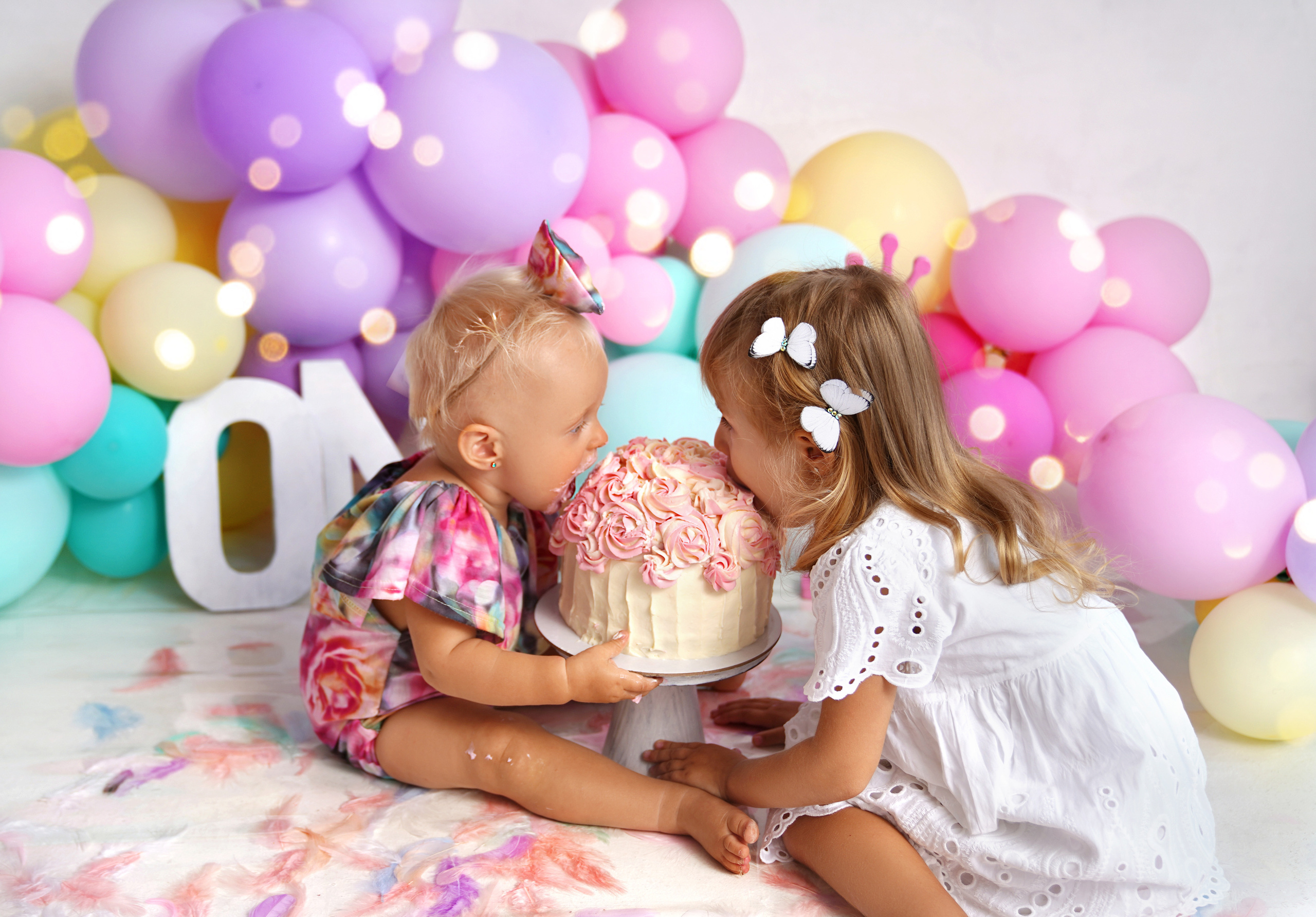 Фотосессия ГОДОВАСИЕ. Фотограф новорожденных, детей до года и беременных в Симферополе