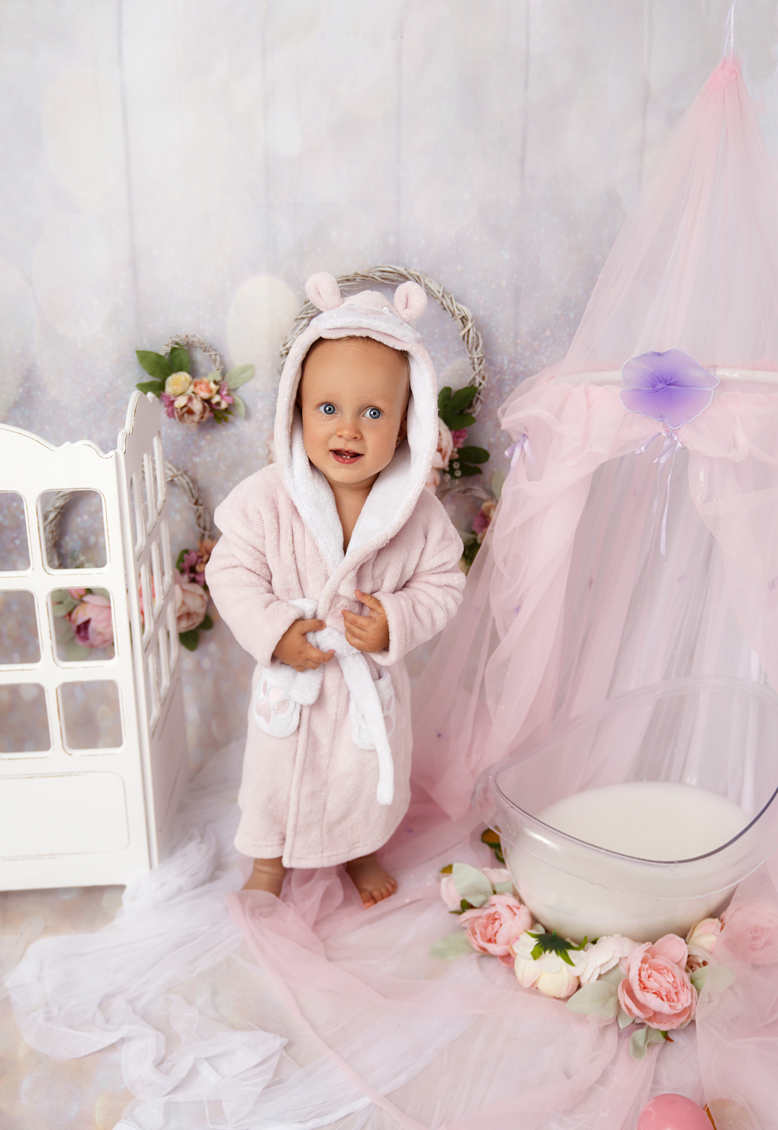 Фотосессия ГОДОВАСИЕ. Фотограф новорожденных, детей до года и беременных в Симферополе