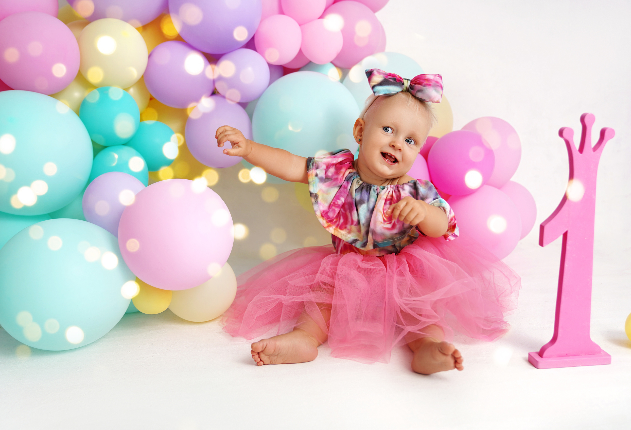 Фотосессия ГОДОВАСИЕ. Фотограф новорожденных, детей до года и беременных в Симферополе