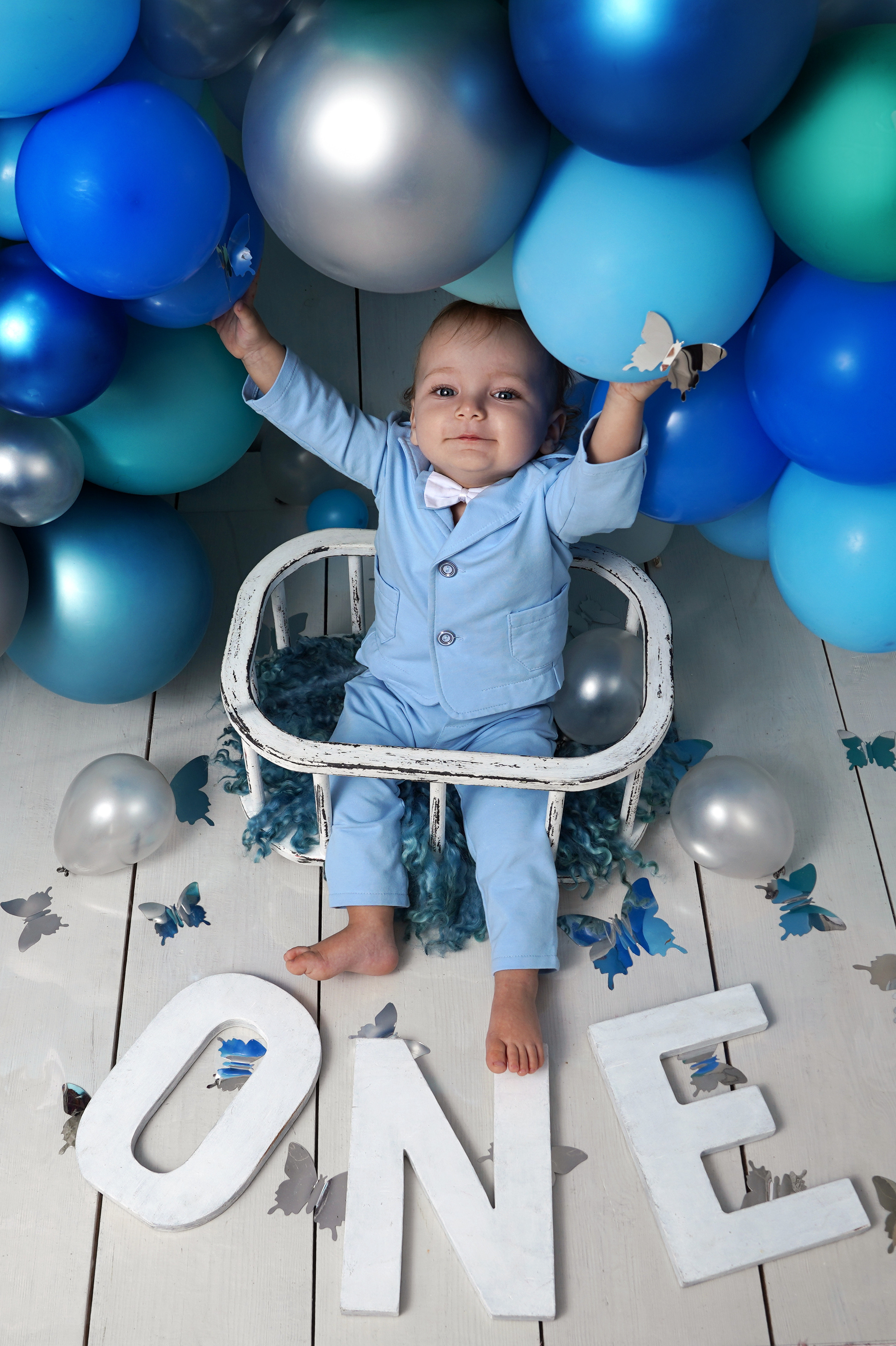 Фотосессия ГОДОВАСИЕ. Фотограф новорожденных, детей до года и беременных в Симферополе