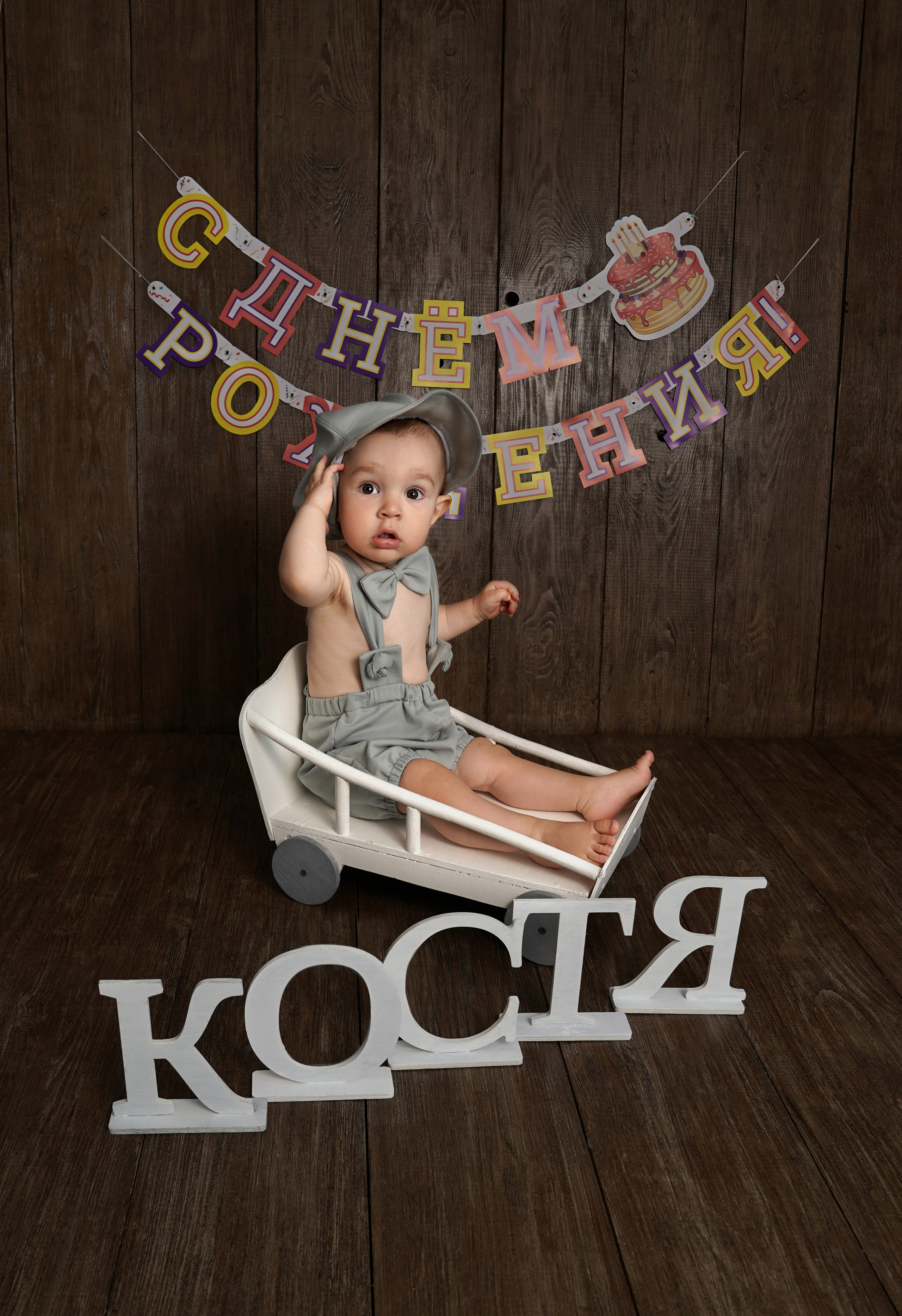 Фотосессия ГОДОВАСИЕ. Фотограф новорожденных, детей до года и беременных в Симферополе