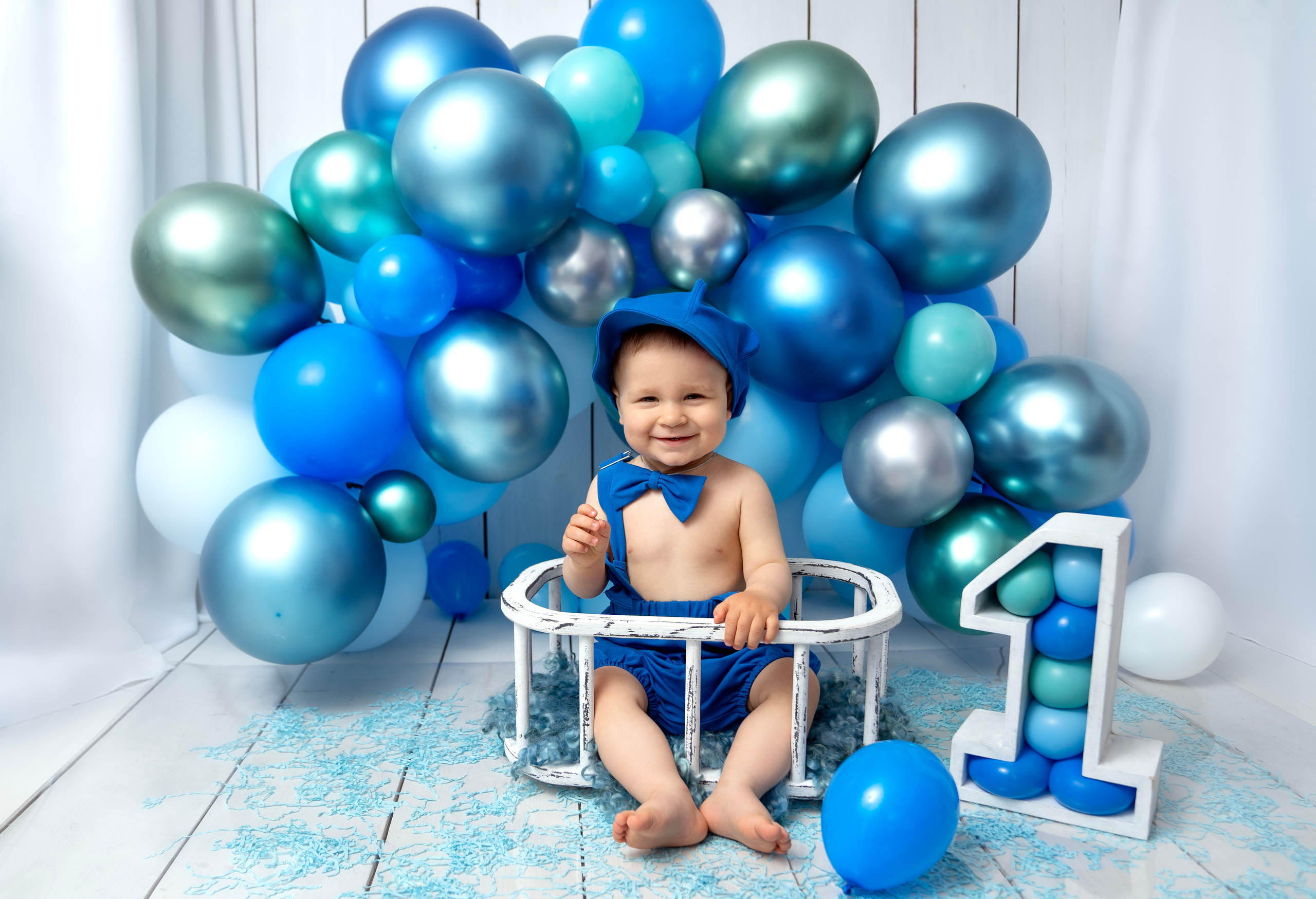 Фотосессия ГОДОВАСИЕ. Фотограф новорожденных, детей до года и беременных в Симферополе