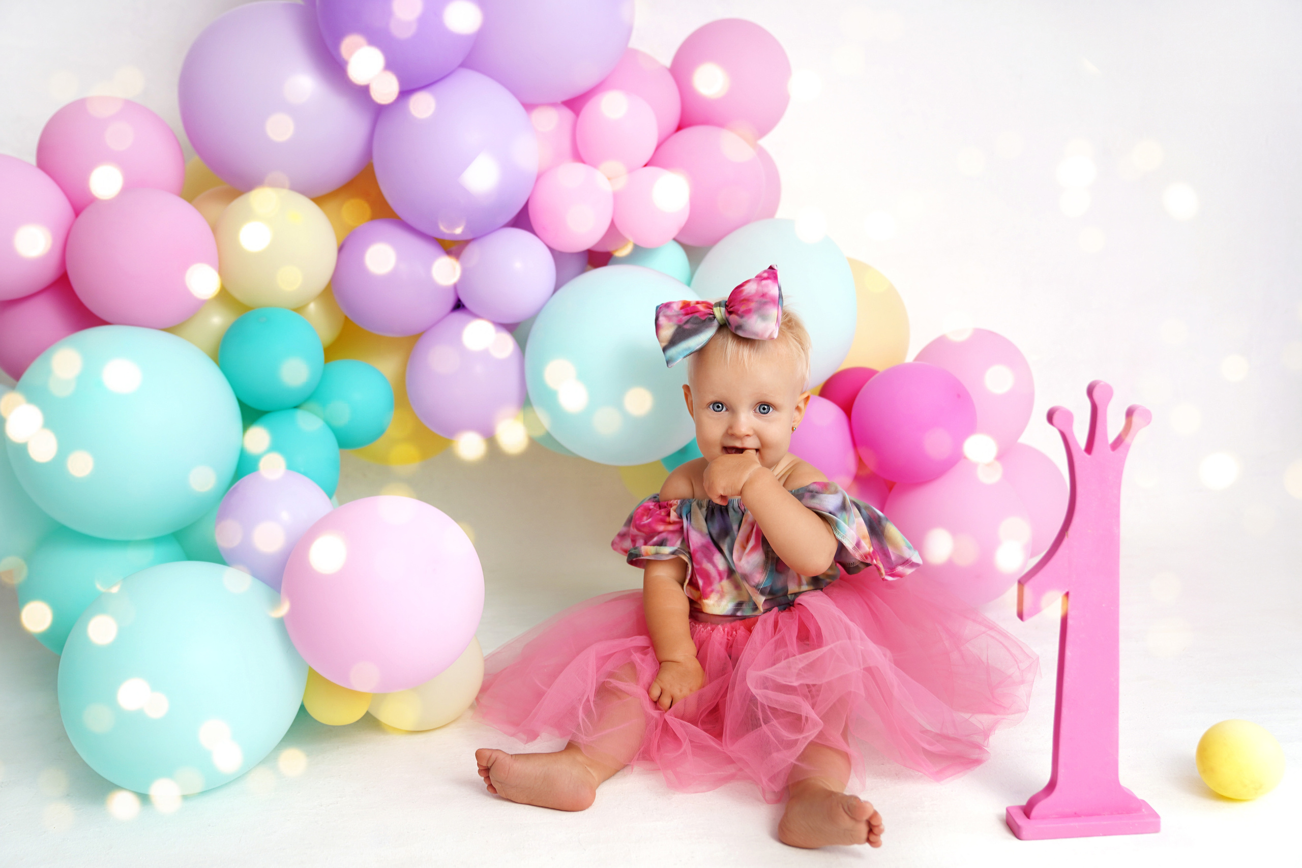 Фотосессия ГОДОВАСИЕ. Фотограф новорожденных, детей до года и беременных в Симферополе