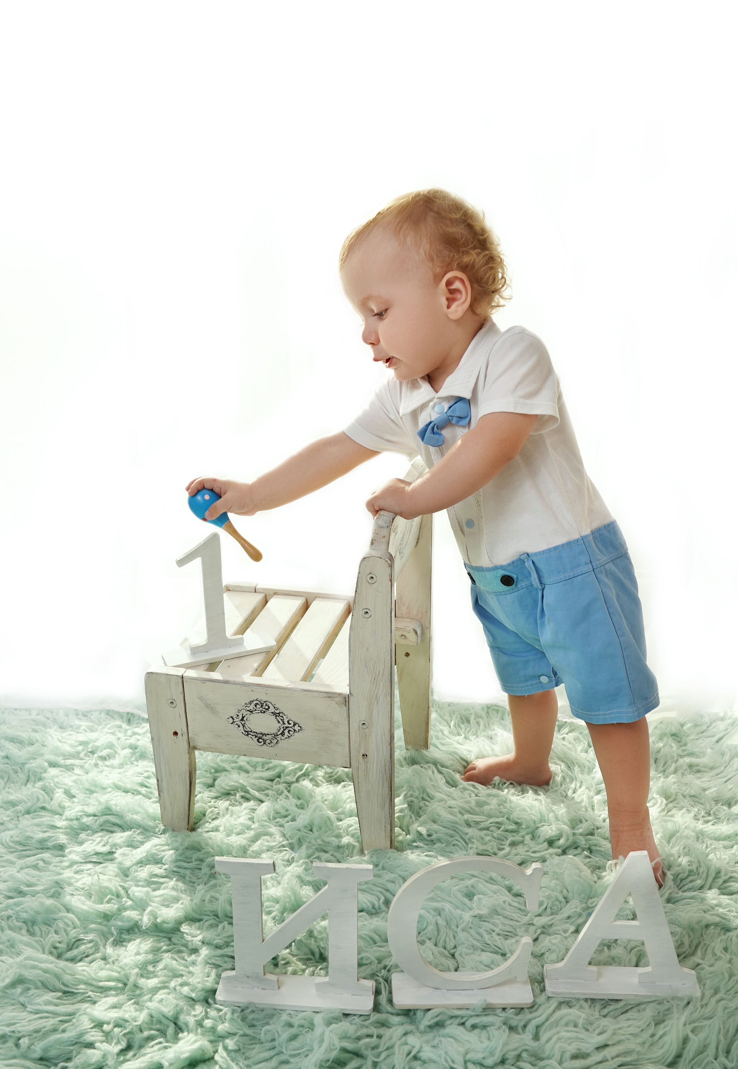 Фотосессия ГОДОВАСИЕ. Фотограф новорожденных, детей до года и беременных в Симферополе