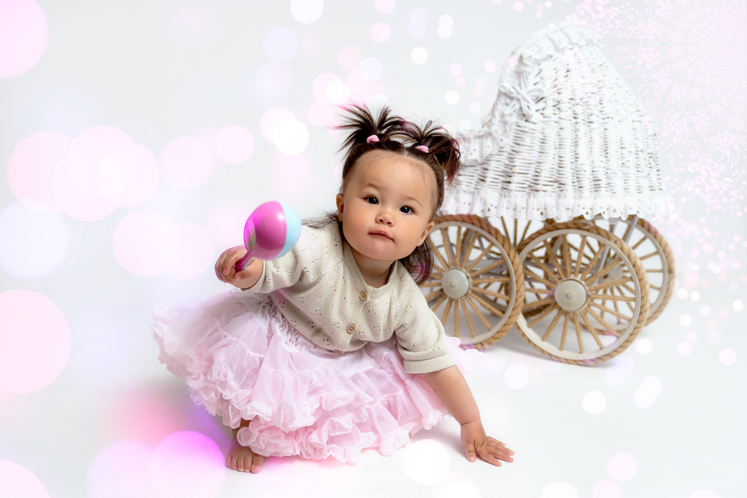 Фотосессия ГОДОВАСИЕ. Фотограф новорожденных, детей до года и беременных в Симферополе