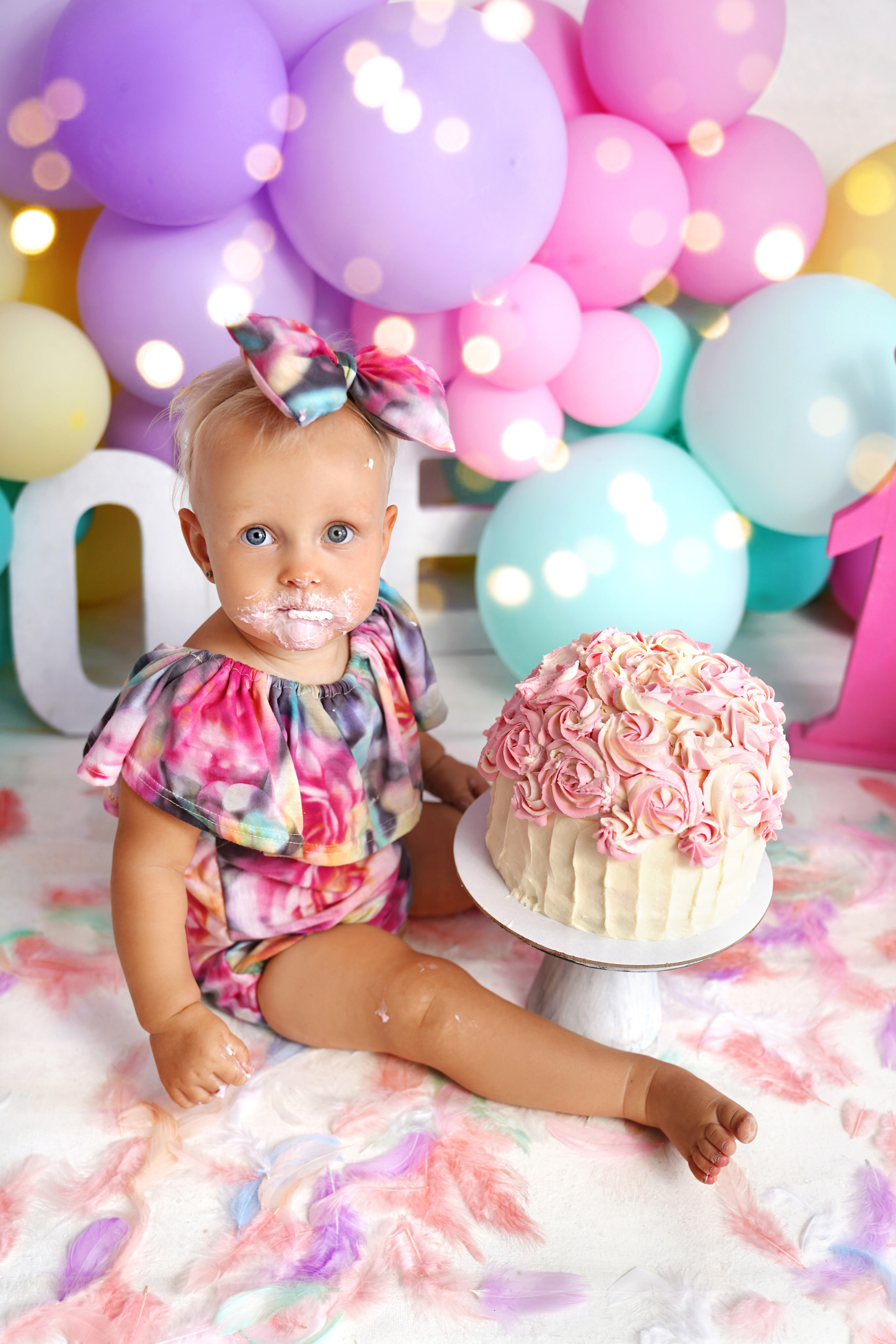 Фотосессия ГОДОВАСИЕ. Фотограф новорожденных, детей до года и беременных в Симферополе