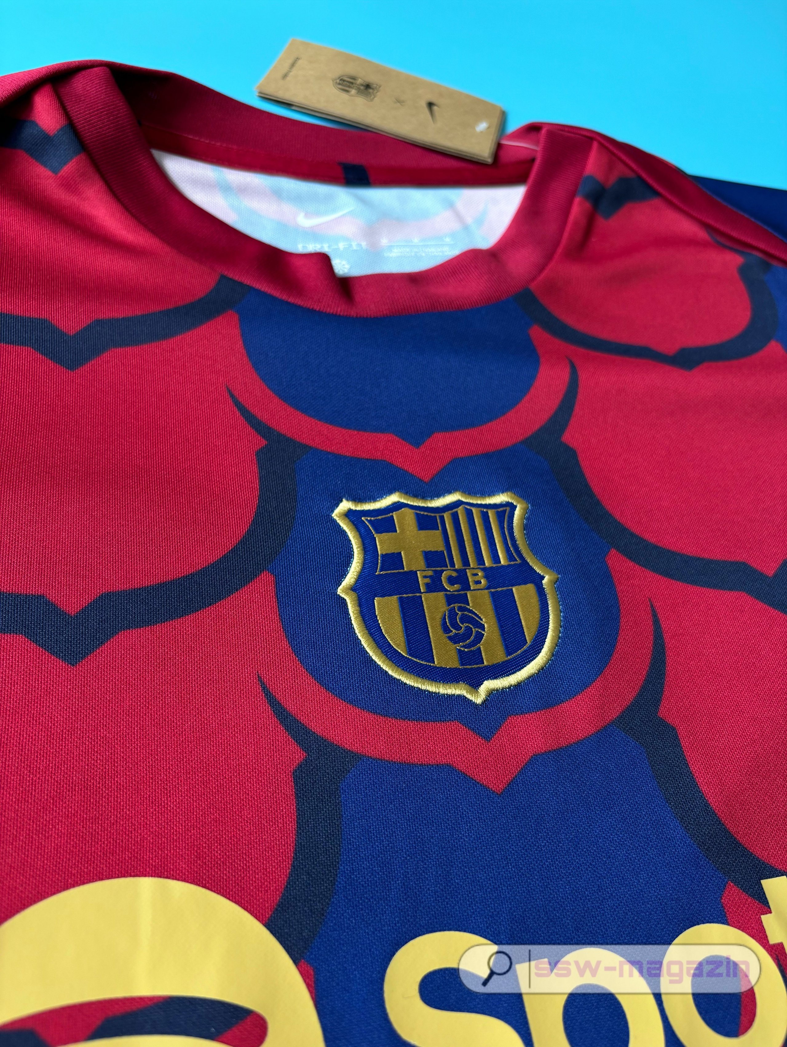 Тренировочная футболка Barcelona 2024-2025 купить. Футбольный магазин — ssw_magazin