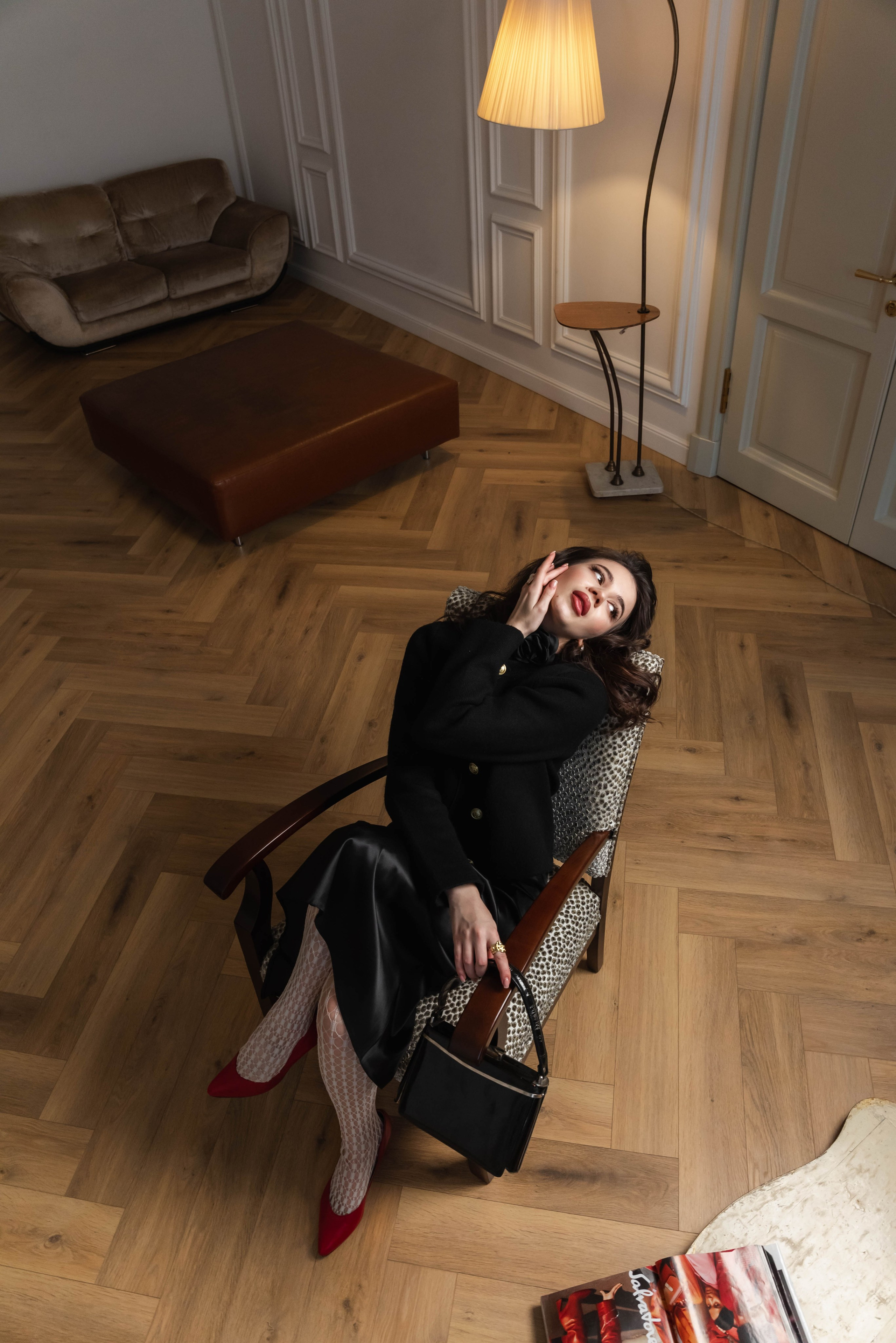 Студийная портретная фотосессия француженки. Портретный и репортажный фотограф в Санкт-Петербурге | Валерия Кайряк