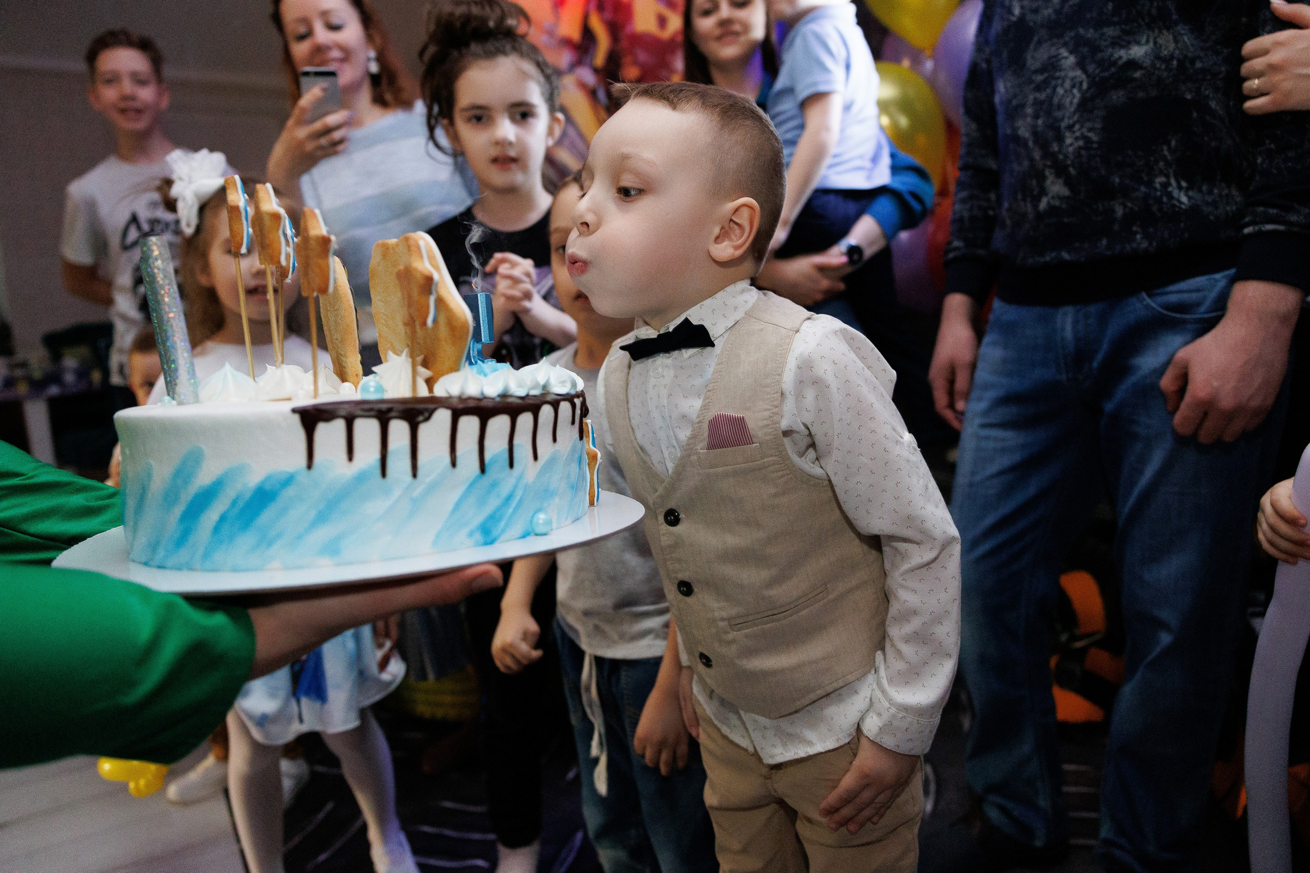 Детский день рождения в студии «Ромашка» в Оренбурге — Трансформеры