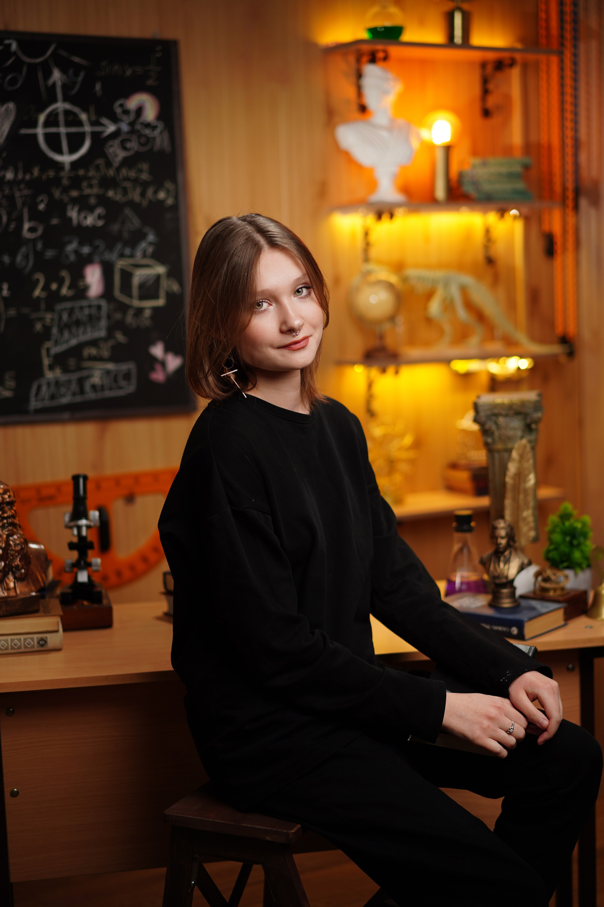 Стиль портрета в студии. GOTRA — выпускные альбомы в Тюмени