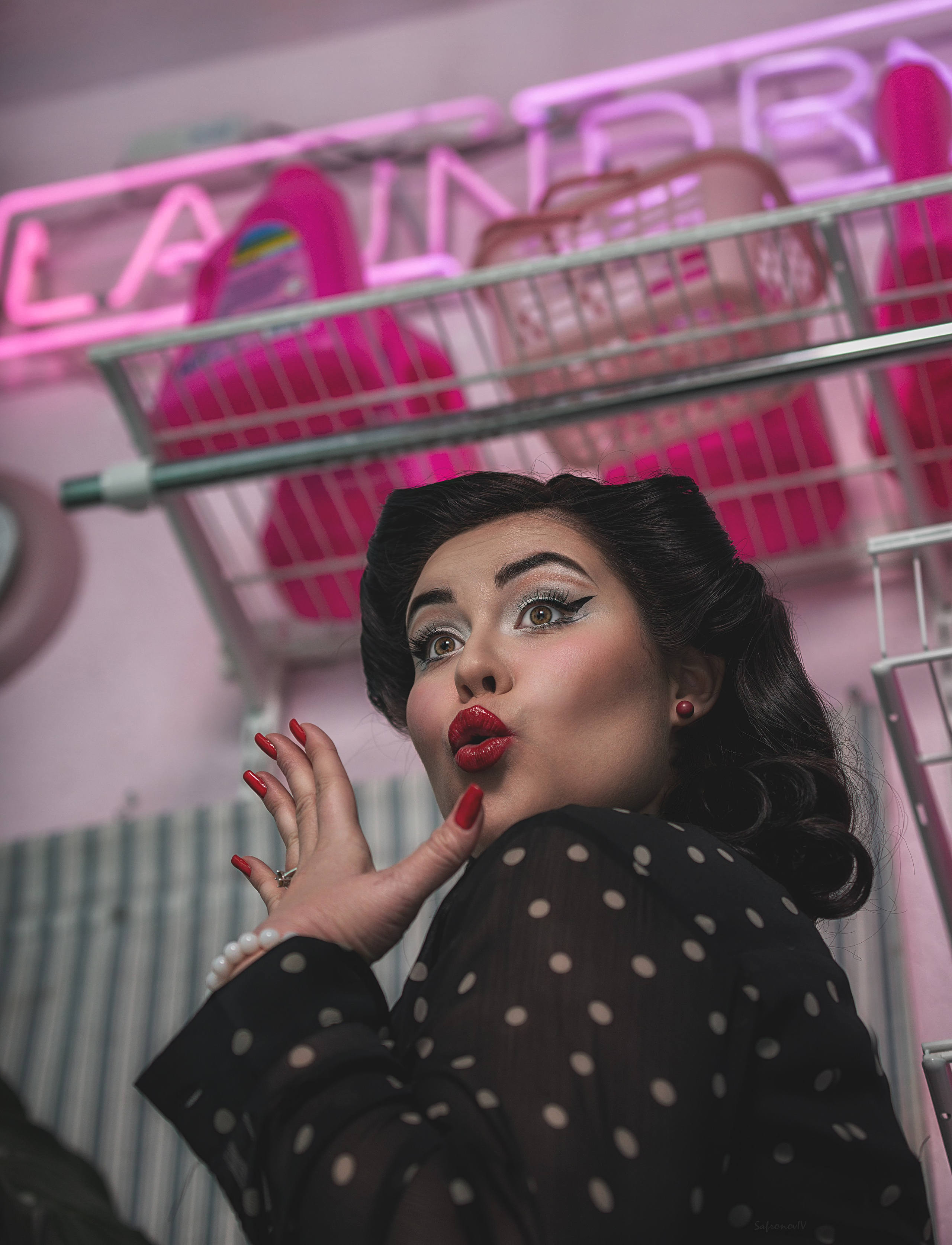 Pin Up vs Rock 80s. Safronov Ivan — a portrait photographer in Moscow