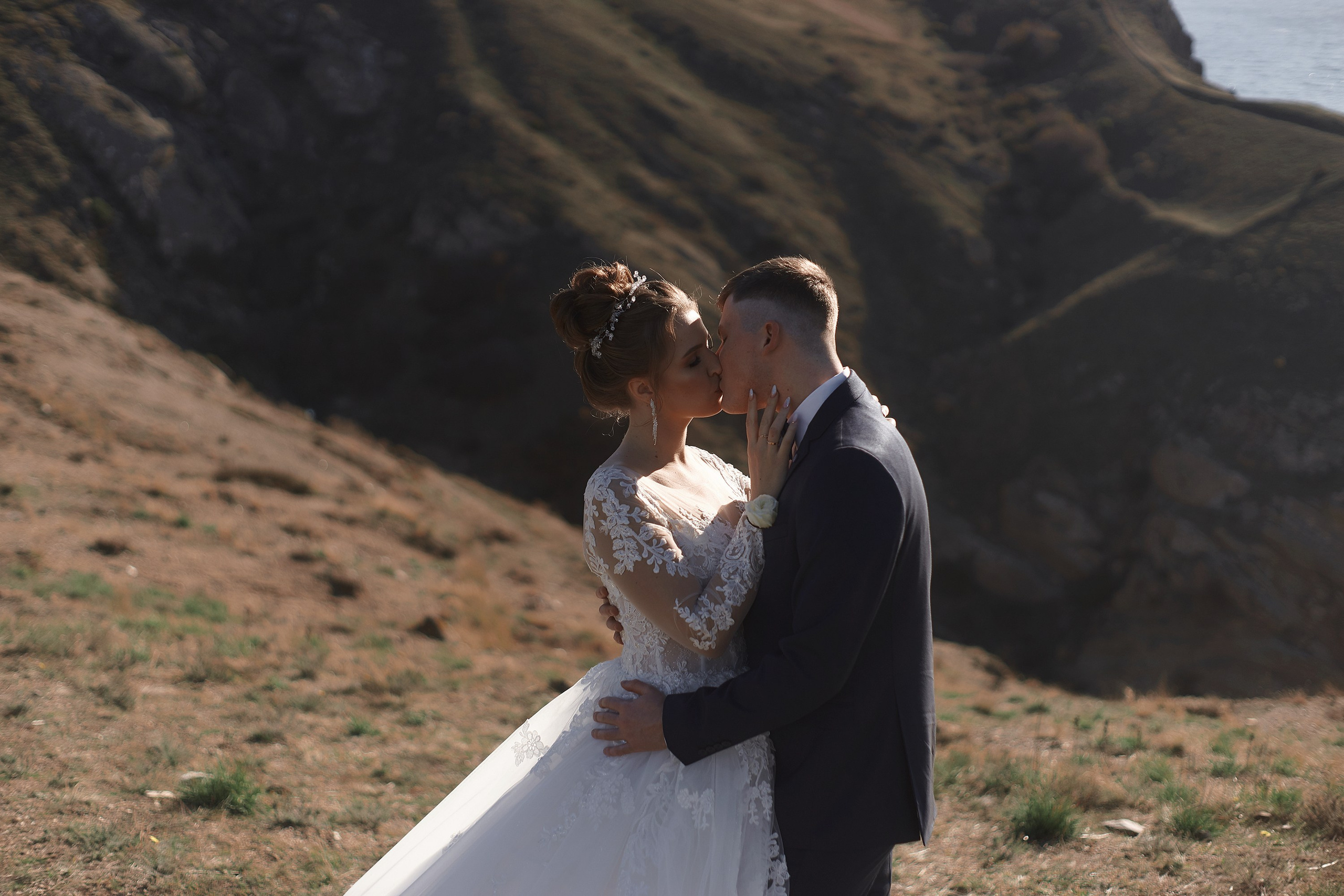 Свадебная фотосъёмка в Крыму и Краснодаре. Фотограф Александр Кудинов, Крым: Легкие съемки, живые эмоции