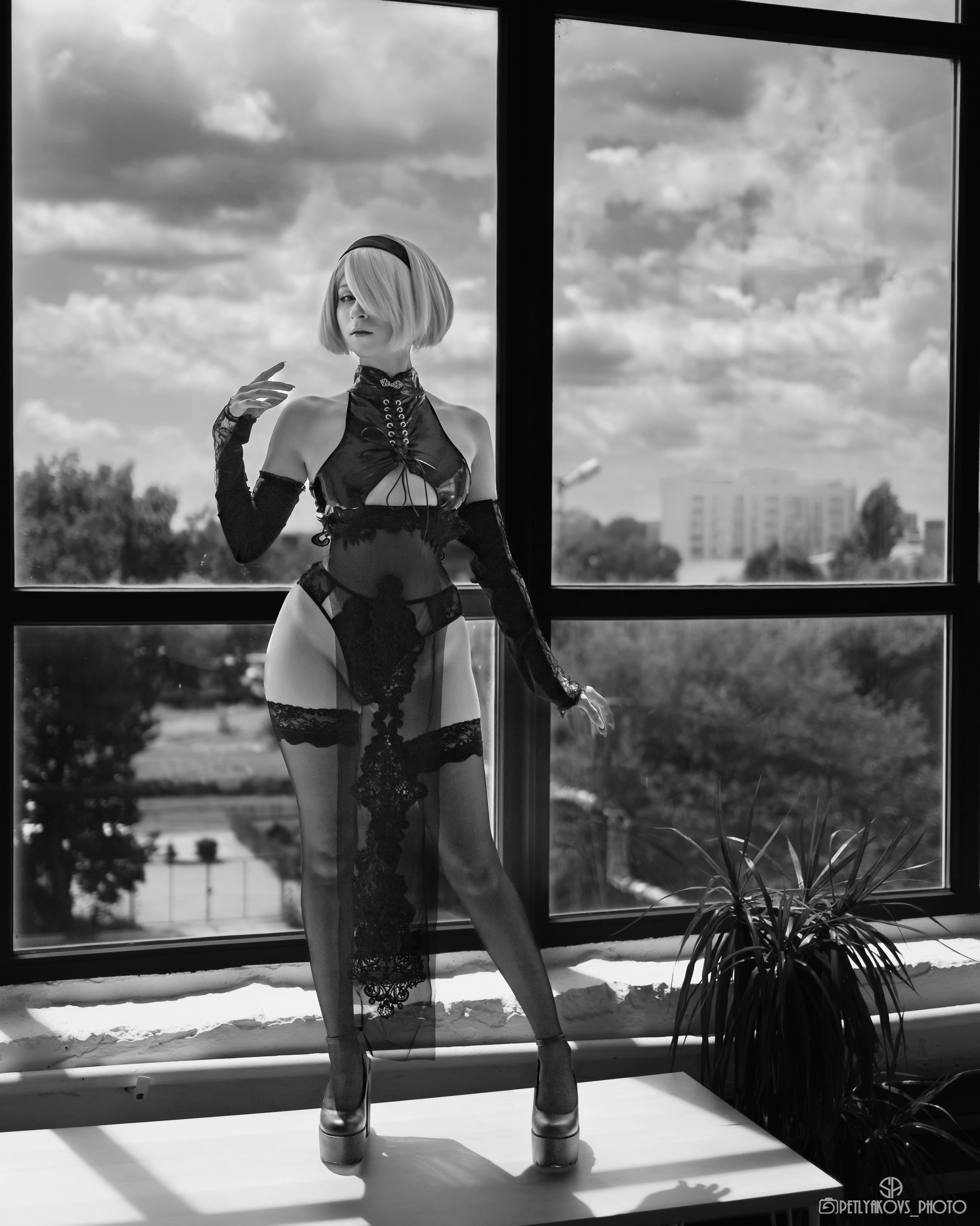 Фотосессия cosplay 2B Краснодар. Фотограф, видеограф Пятигорск, Ставрополь, Ессентуки, Petlyakovs_photo