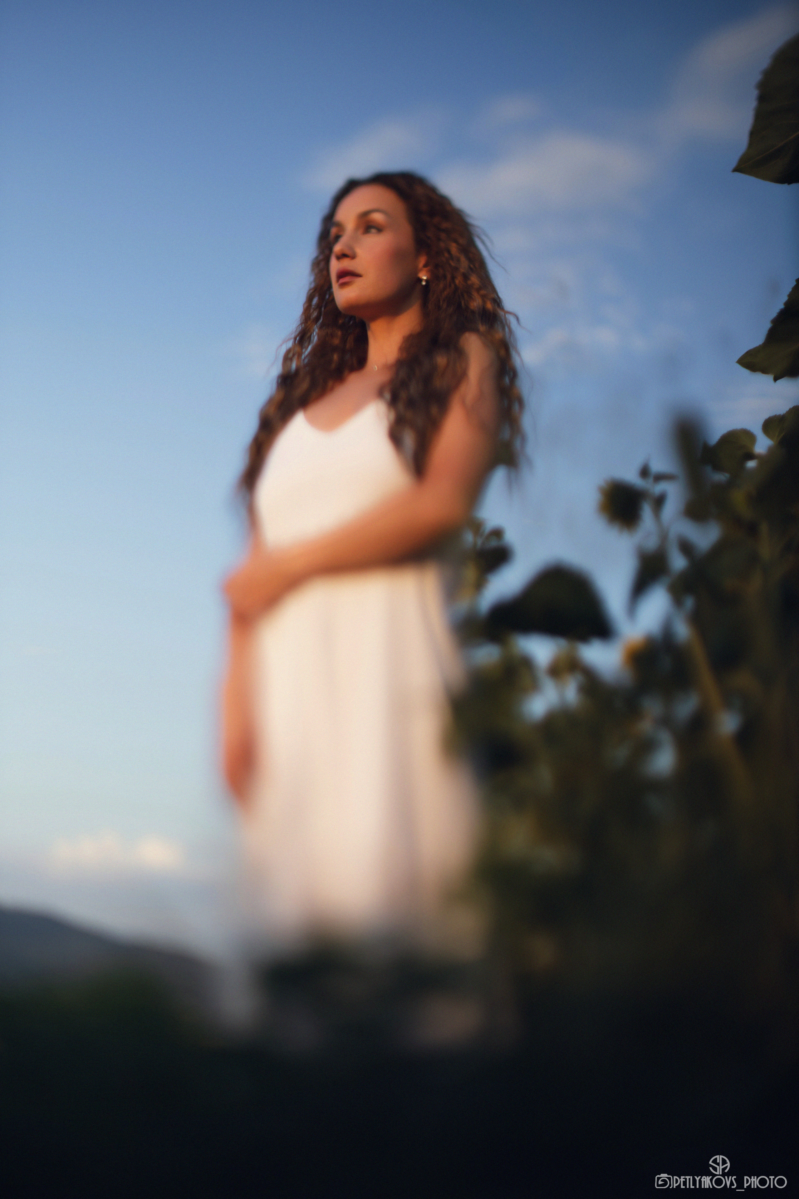 Фотосессия для Ники на закатном солнце в полях Пятигорска. Фотограф, видеограф Пятигорск, Ставрополь, Ессентуки, Petlyakovs_photo