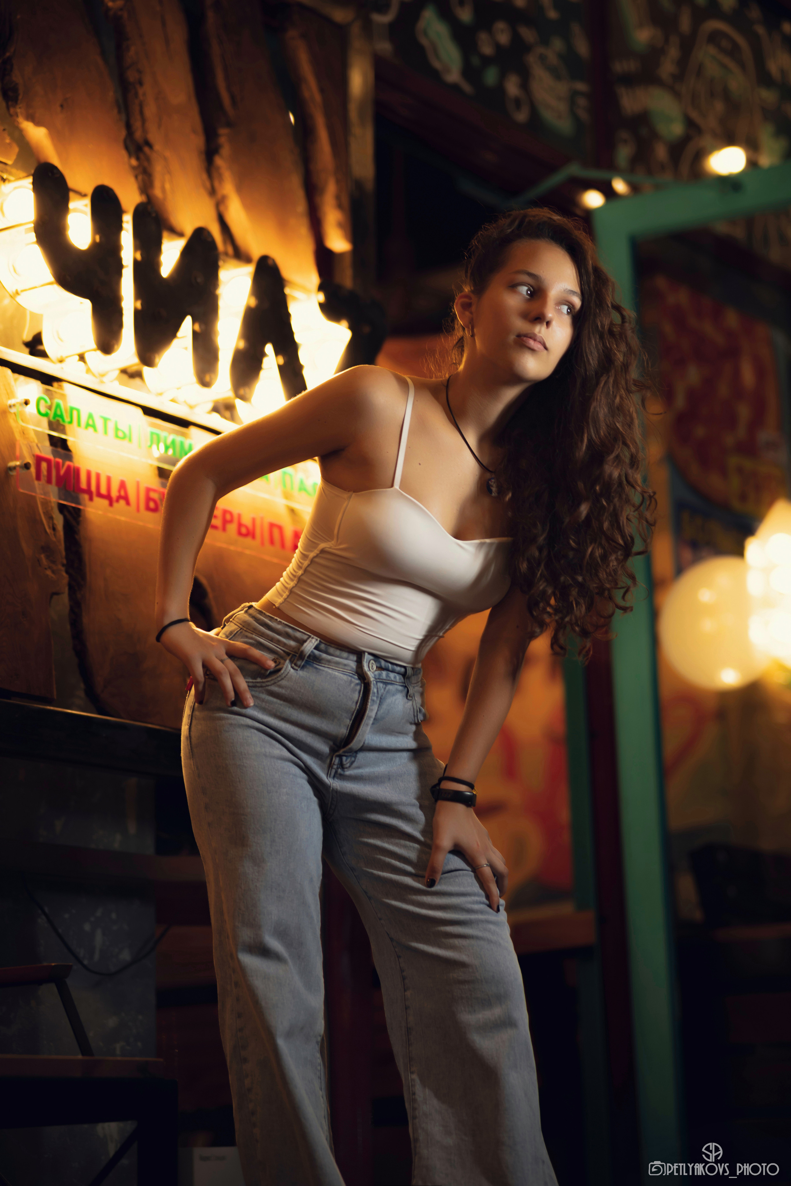Фотосессия уличная, ночной город и кафе. Фотограф, видеограф Пятигорск, Ставрополь, Ессентуки, Petlyakovs_photo