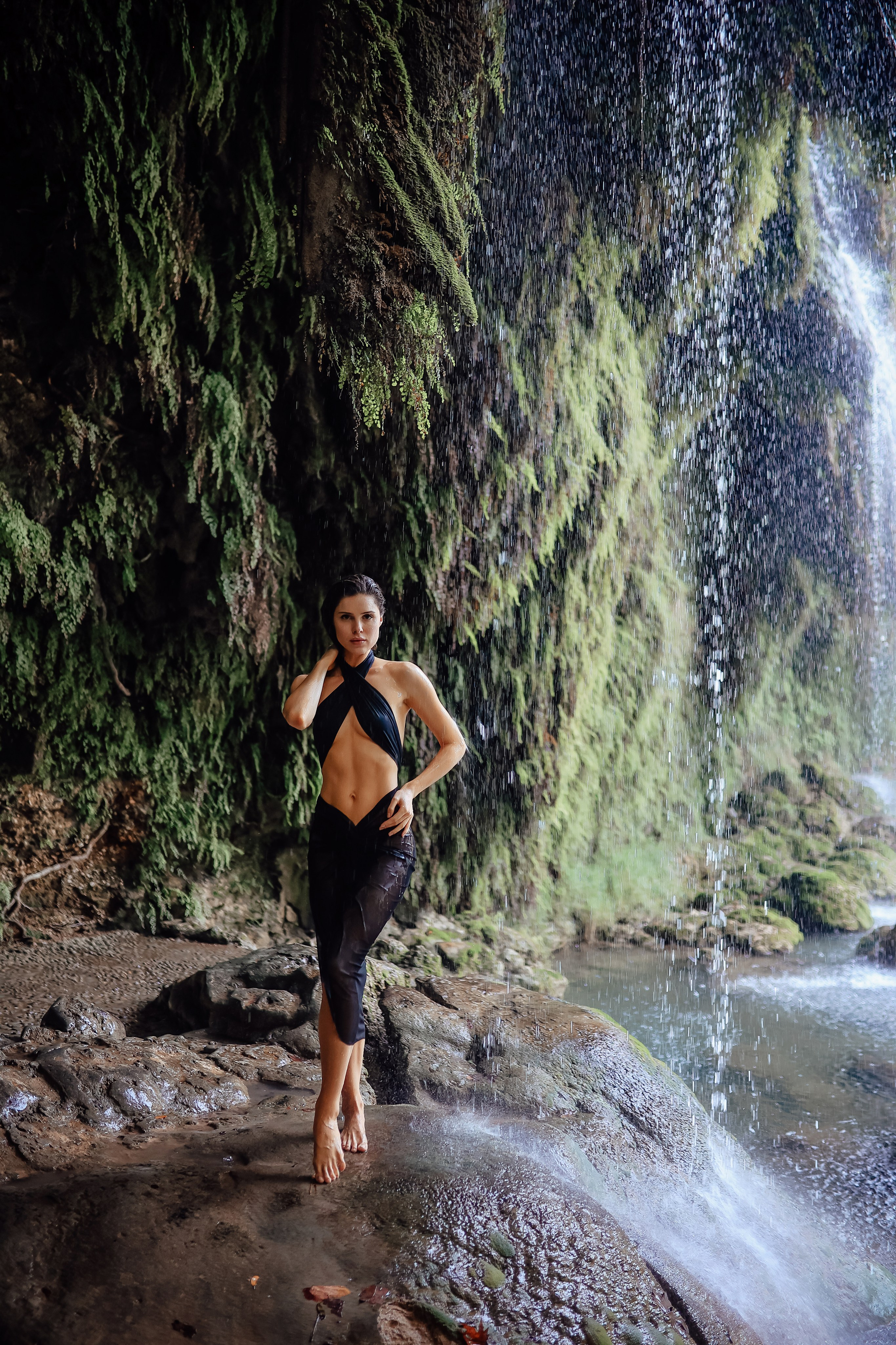 Photoshooting at Kurshunlu waterfall