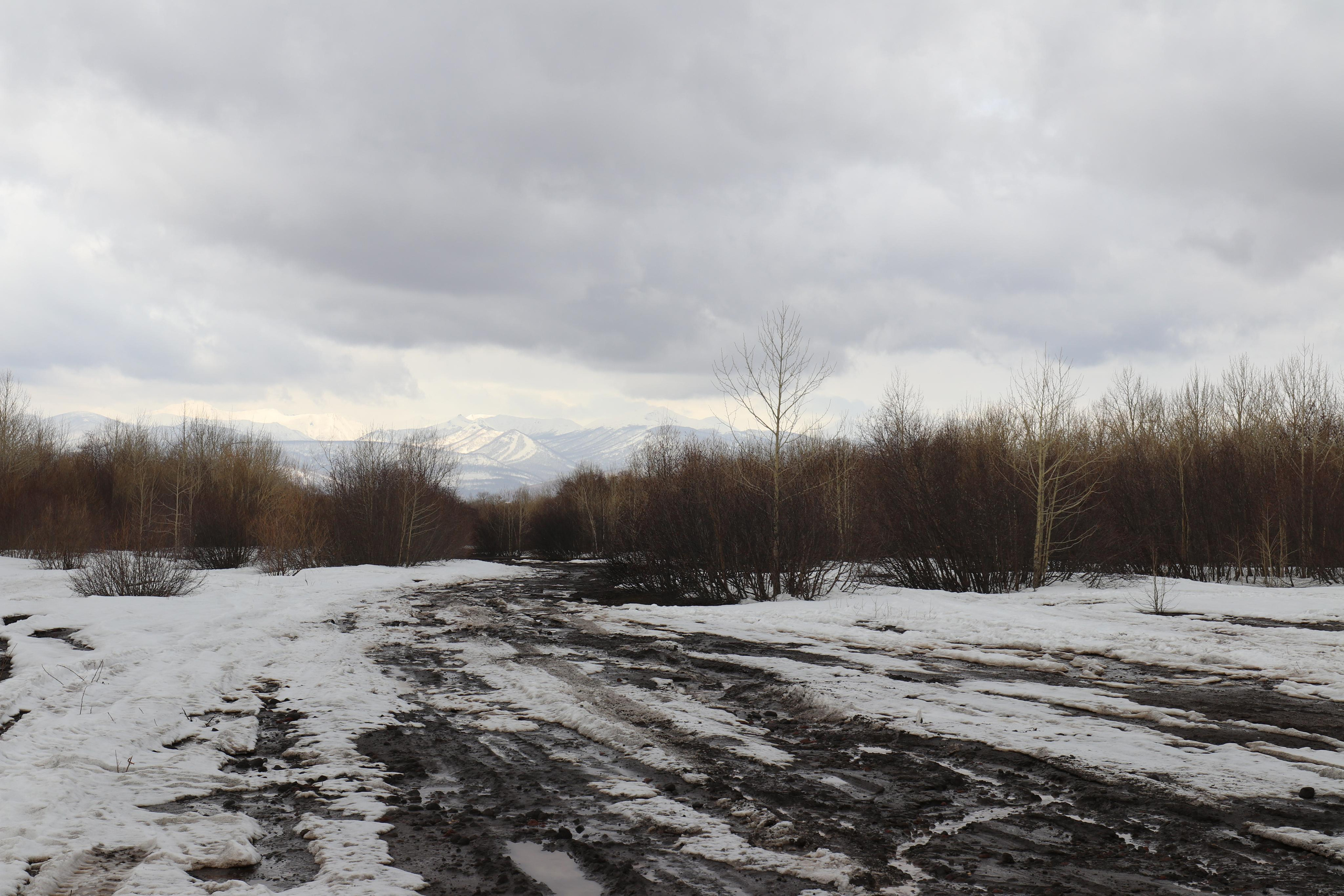 По дороге на Авачинский вулкан