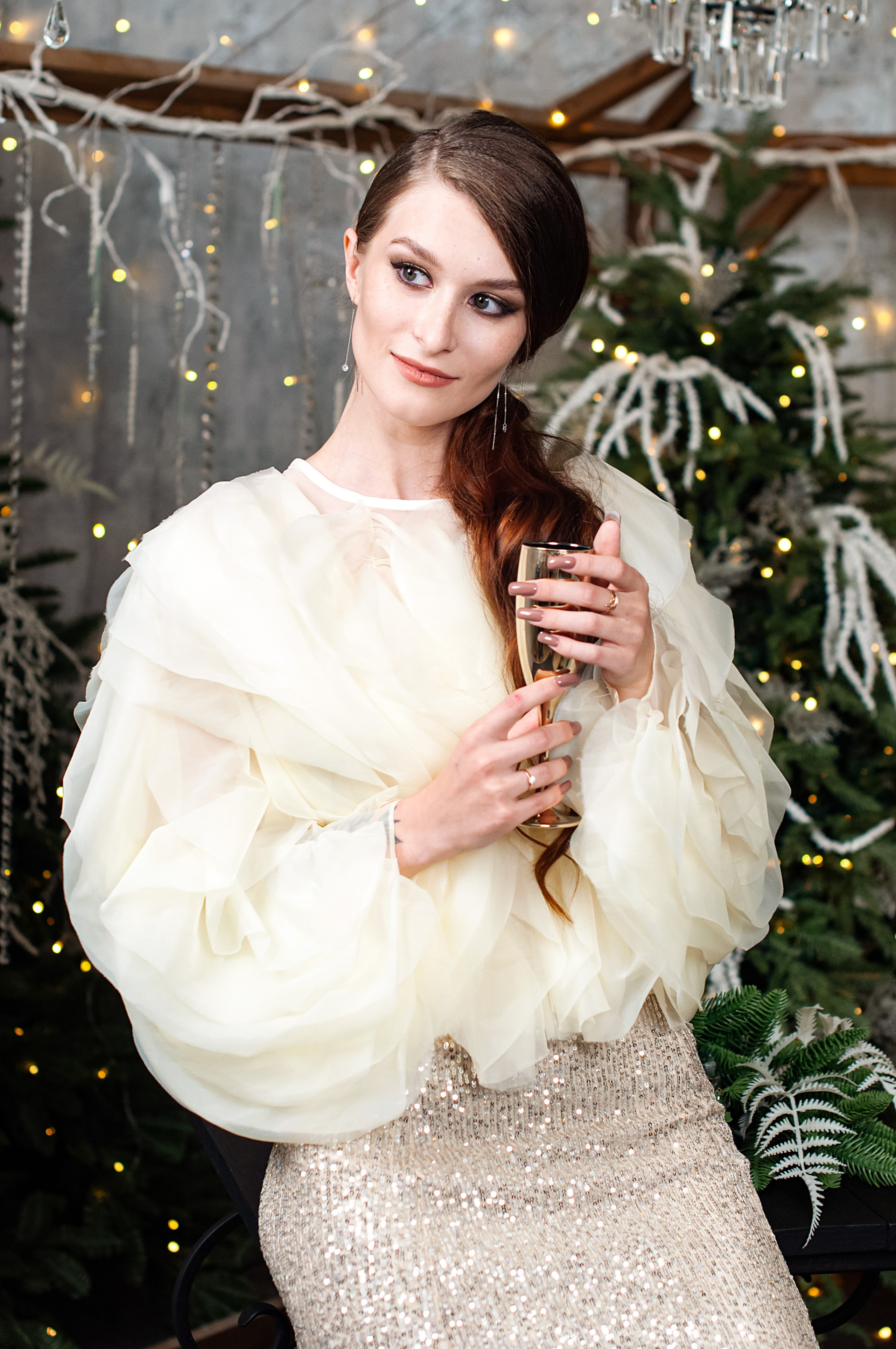 Новогодняя фотосессия Яна и Евгений. Фотограф в Хабаровске