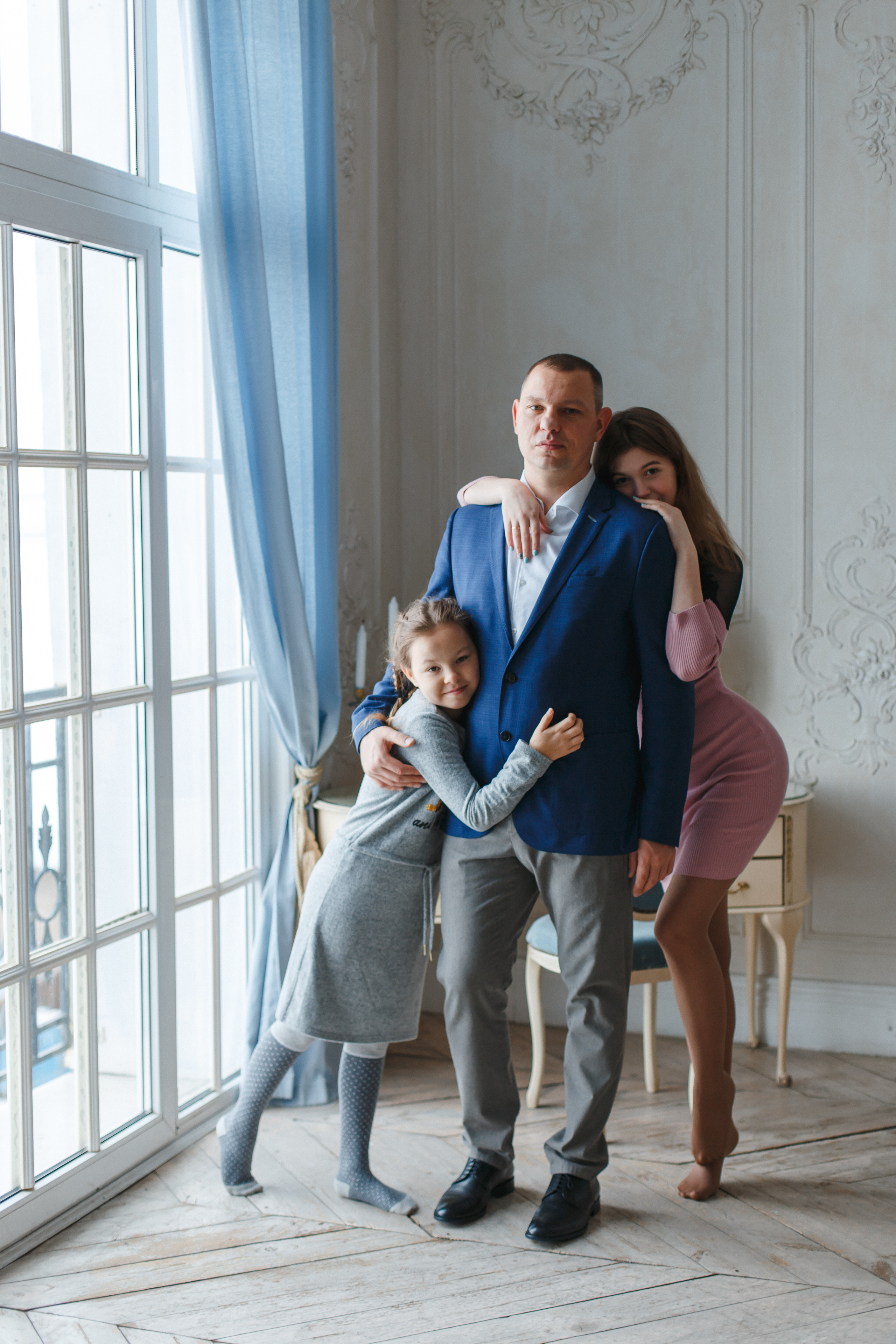 Семейные фотосессии в студии. Фотограф в СПб Антонина Линова