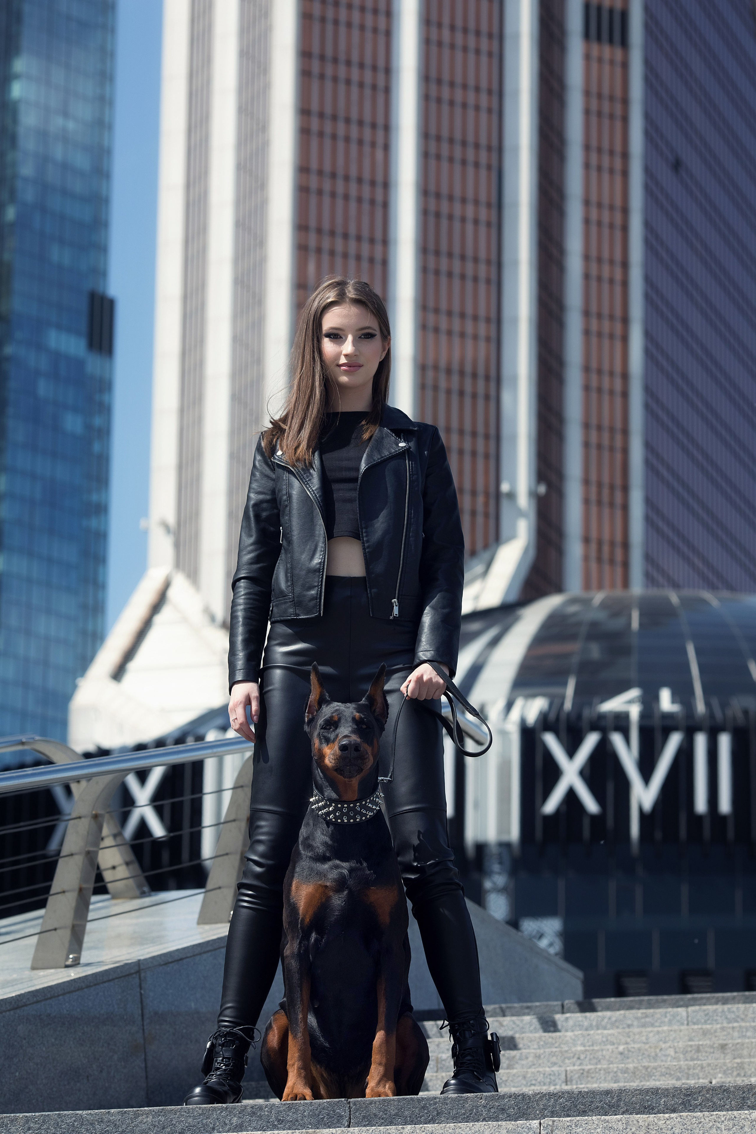 Доберман. Детский и семейный фотограф Екатерина Юрьева в Москве