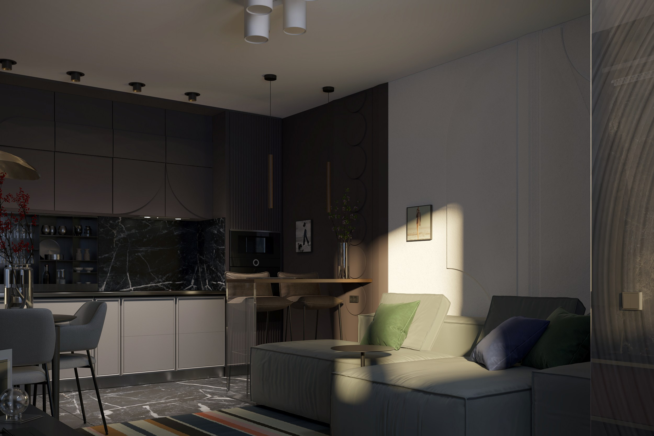 Авторский проект квартиры ЖК «Западные Аллеи»