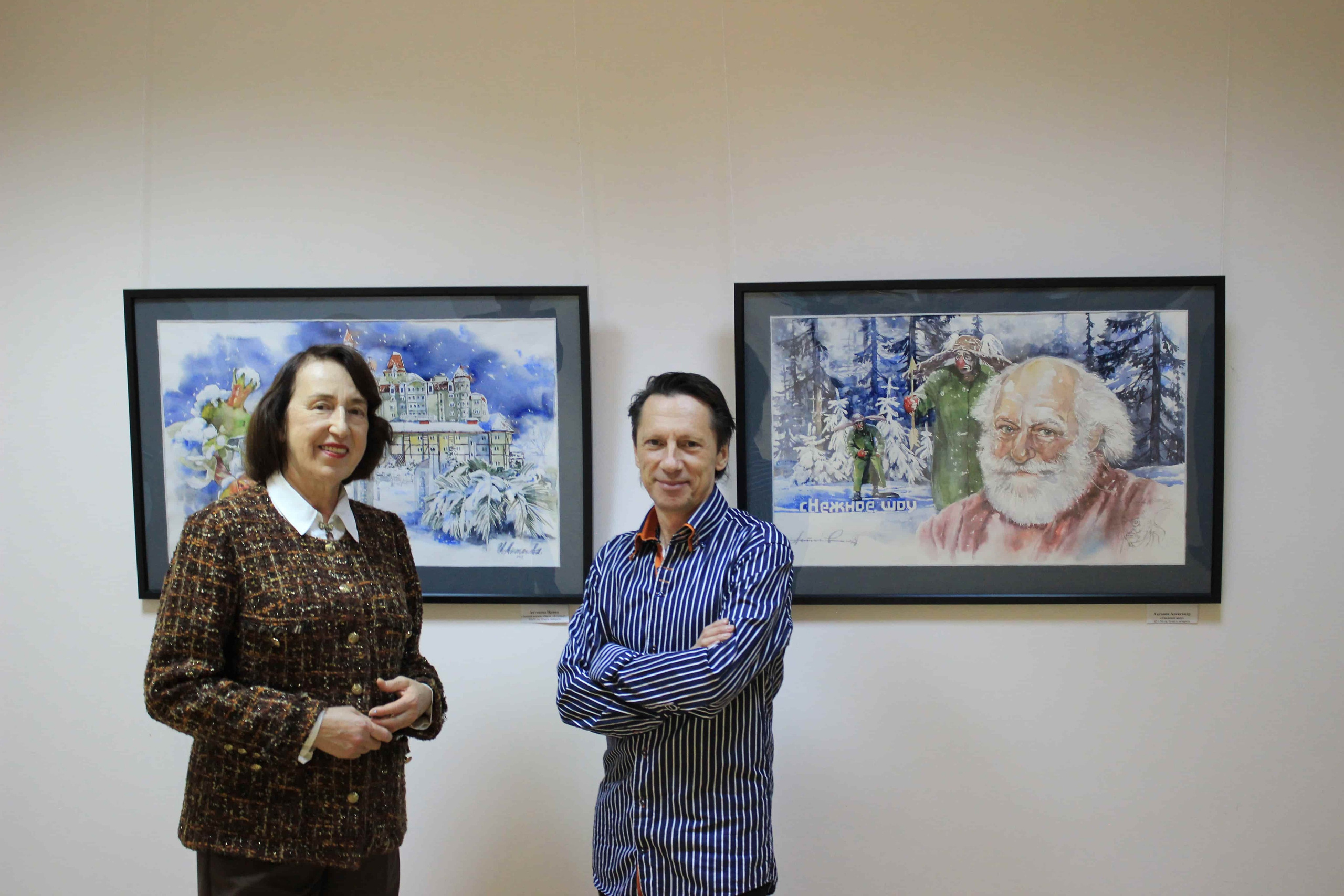 Выставка «АКВАРЕЛЬНАЯ ПАЛИТРА 2024» РОДИНА. Свет акварели Галины Поплавской