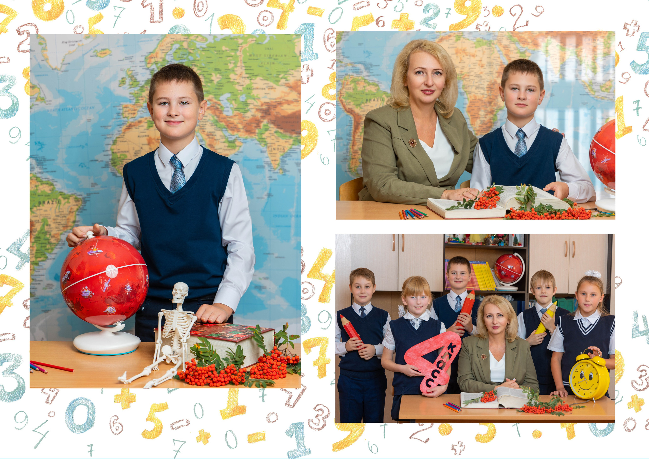 3 разворота 2200. Выпускные альбомы в Липецк