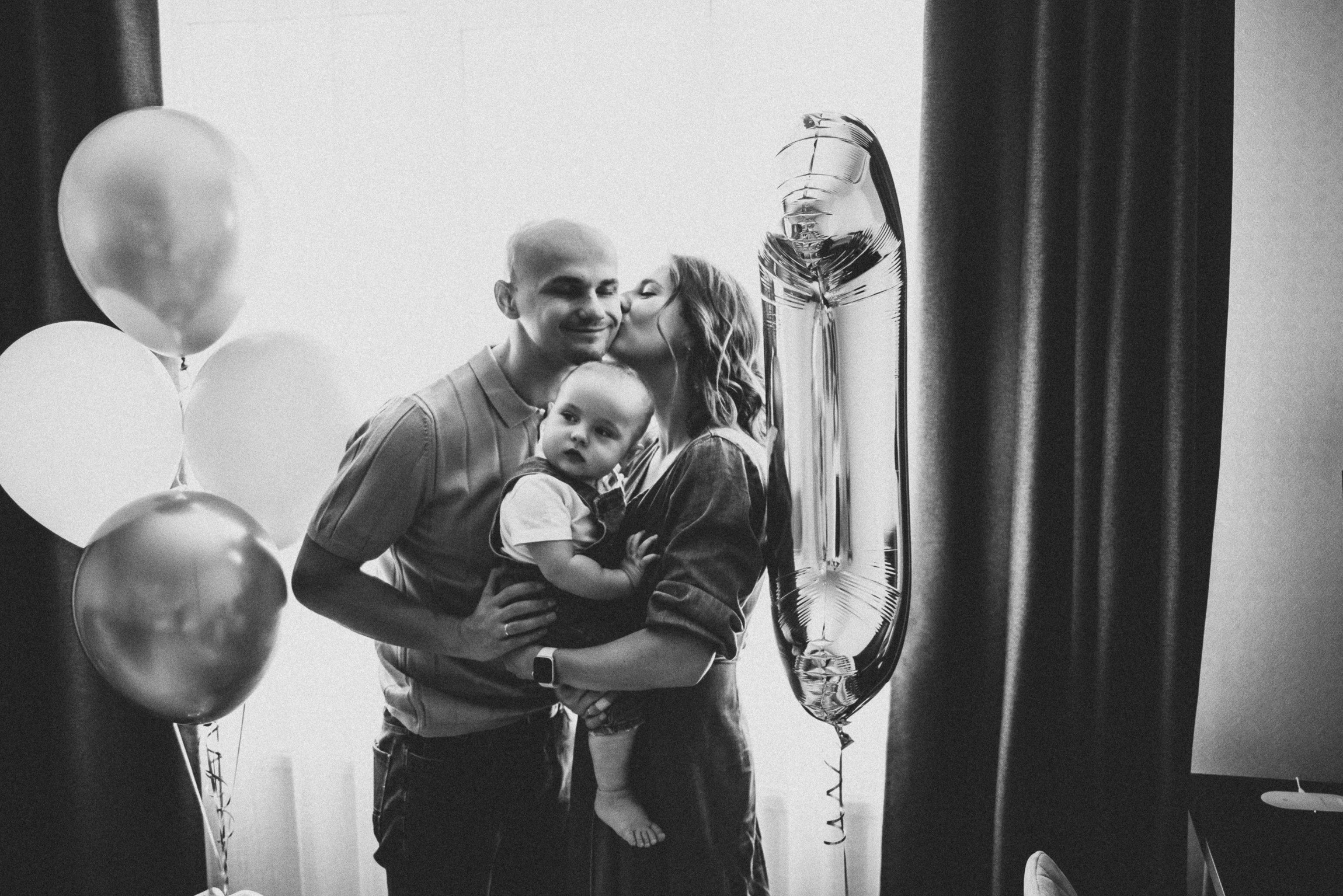 1 год Ромы. Фотограф новорожденных в стиле lifestyle в Воронеже Юлия Ключникова