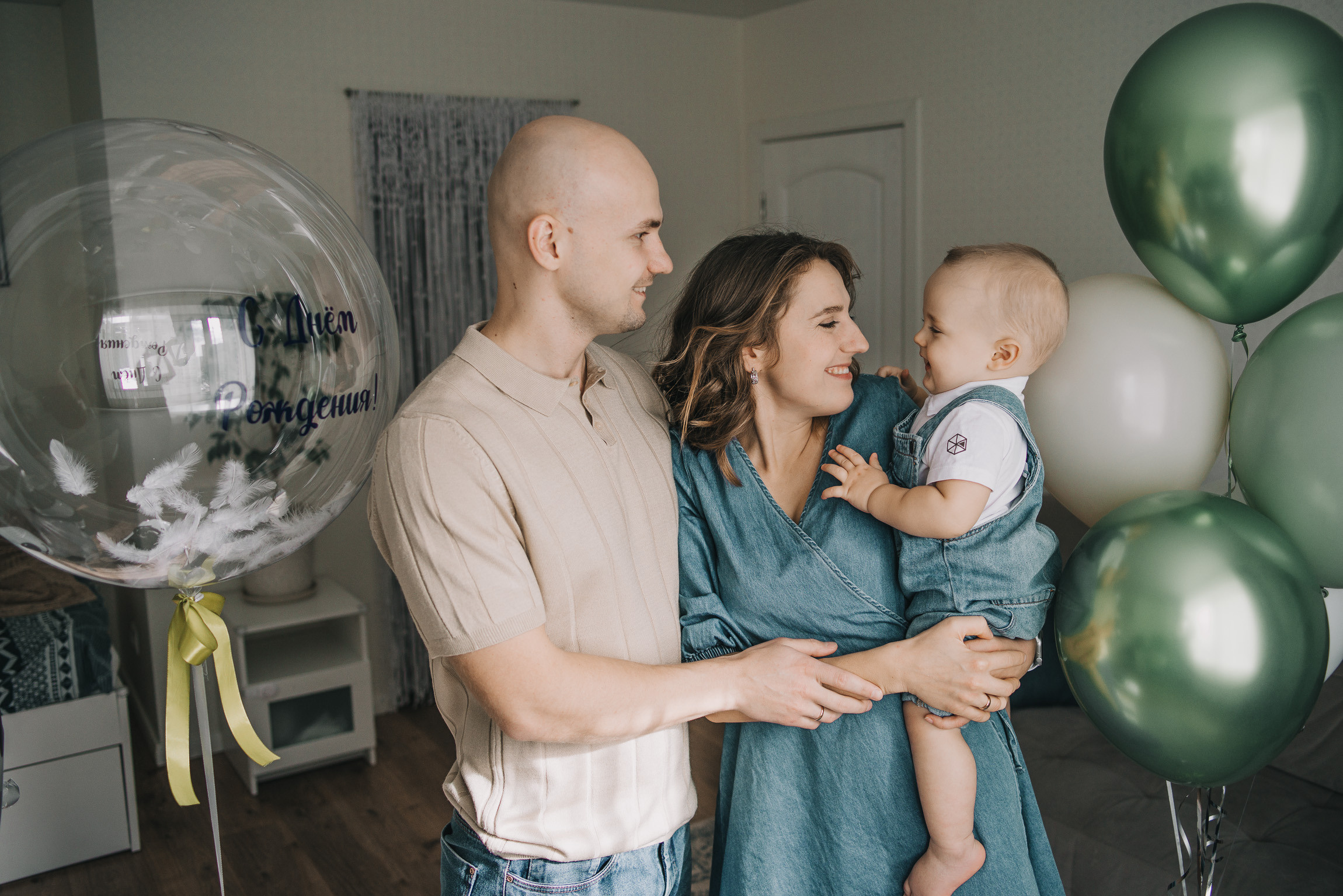 1 год Ромы. Фотограф новорожденных в стиле lifestyle в Воронеже Юлия Ключникова