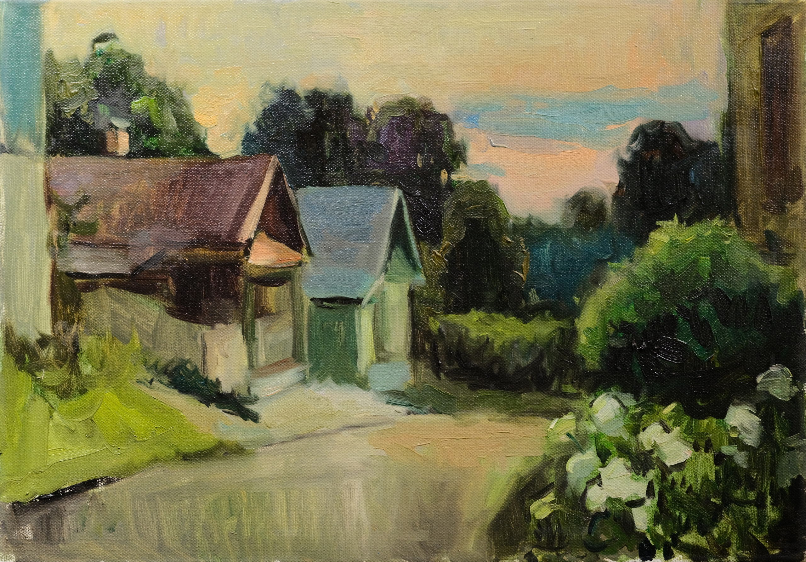 2026. Paintings by the artist Sergey Ratchin