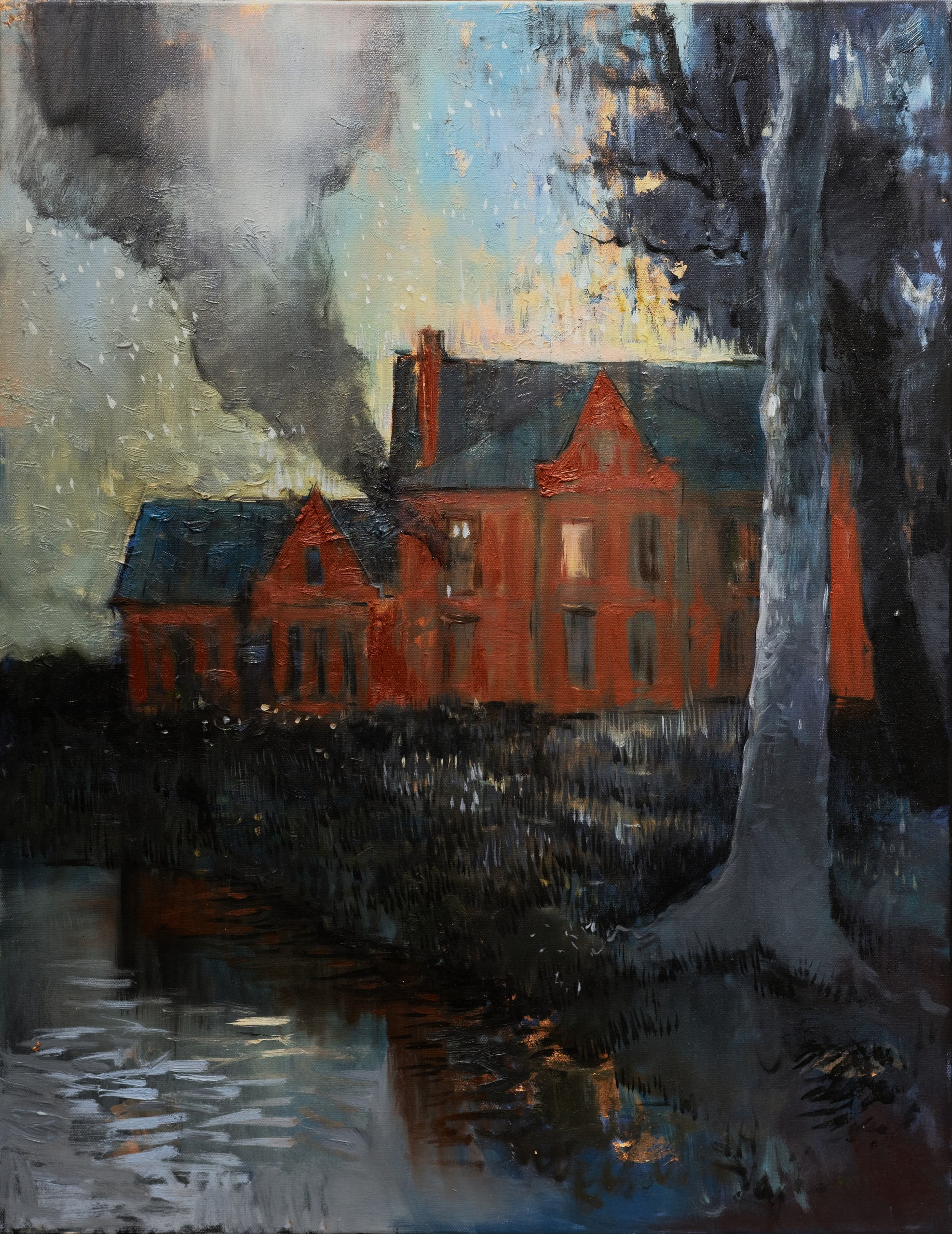 Sergey Ratchin’s paintings