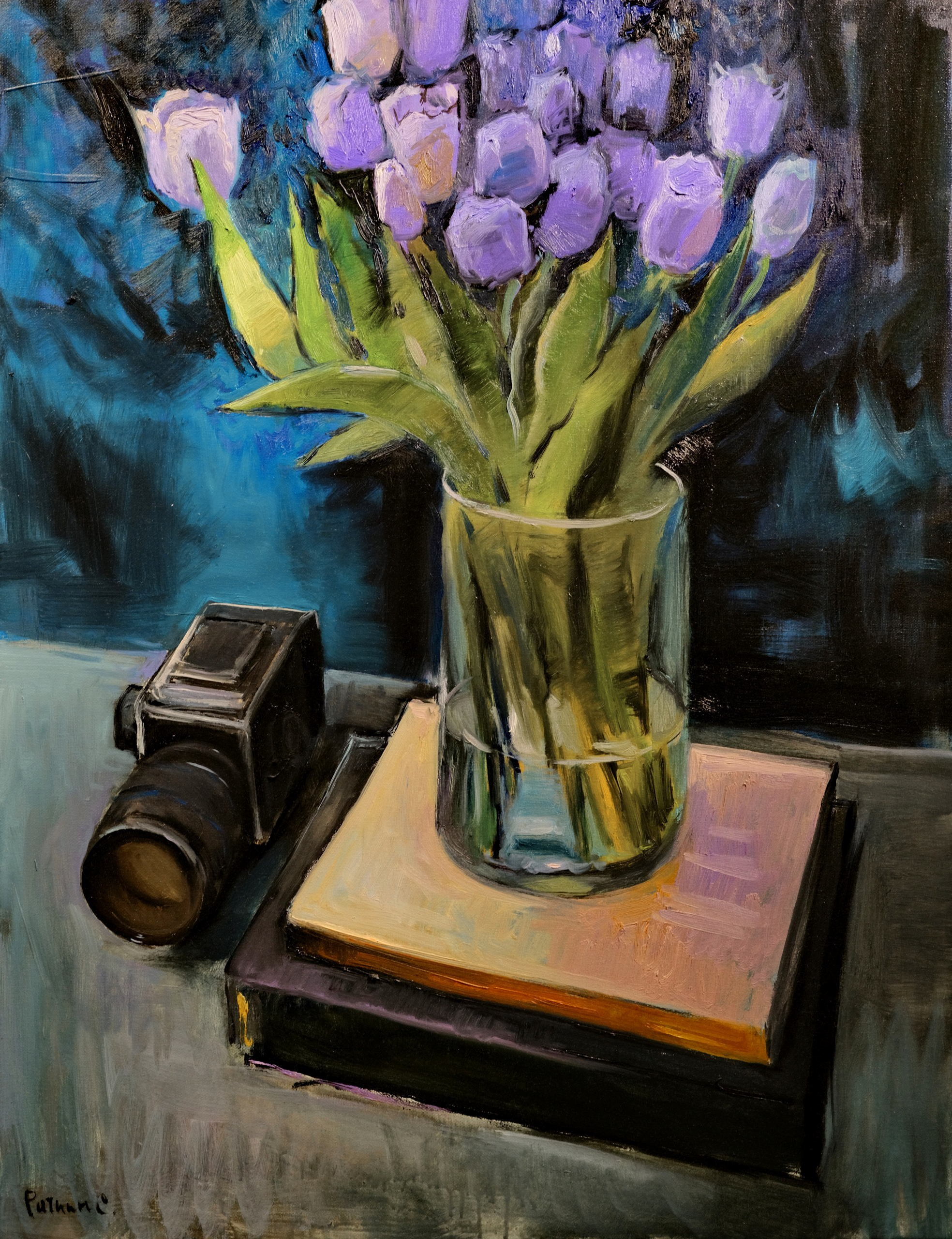 2026. Paintings by the artist Sergey Ratchin