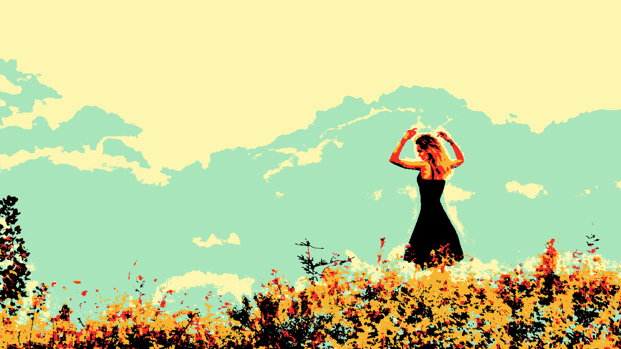 Визуальный арт пиксельный художник Василь Пиксель